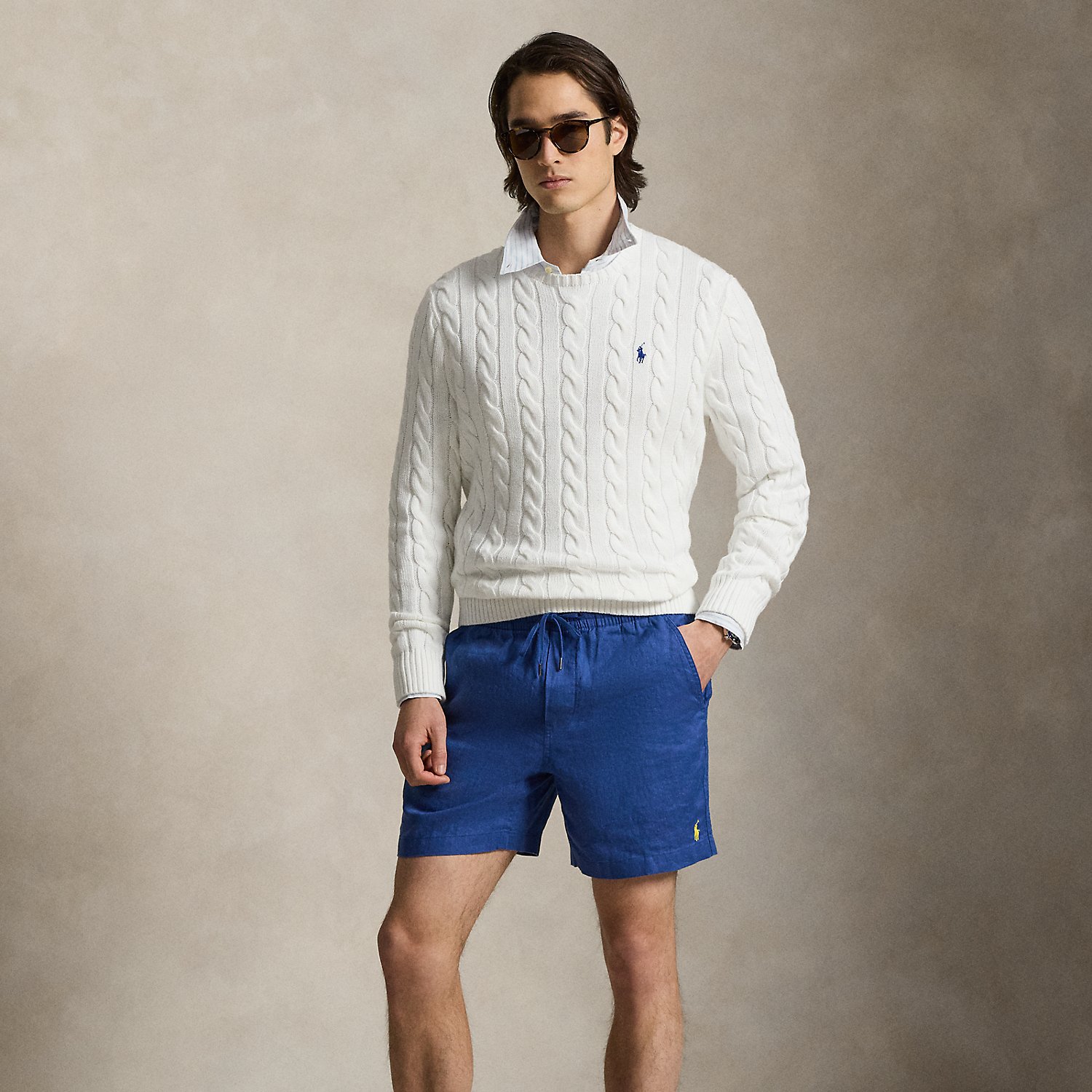 15-cm Polo Prepster Linen Short