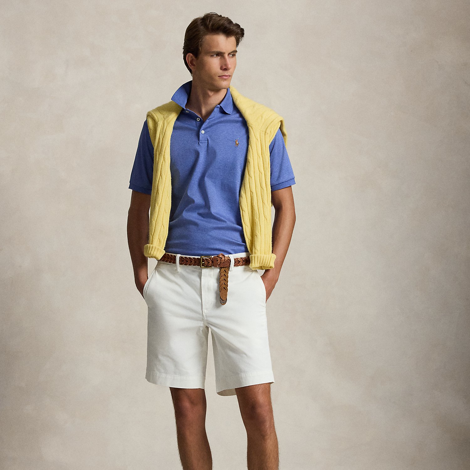 20.3 cm Stretch Straight Fit Chino Short by Polo Ralph Lauren