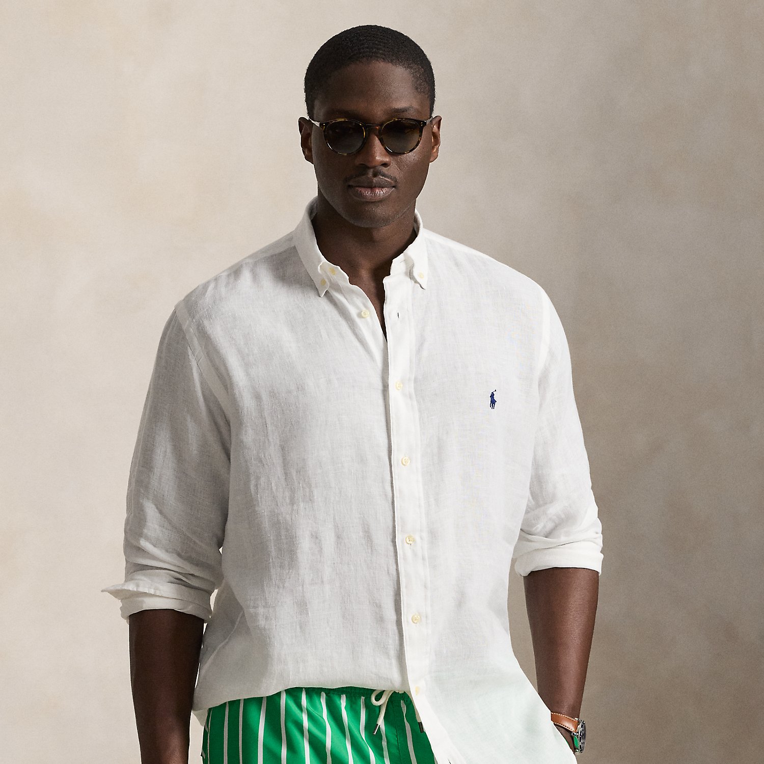 Big & Tall - Linen Shirt