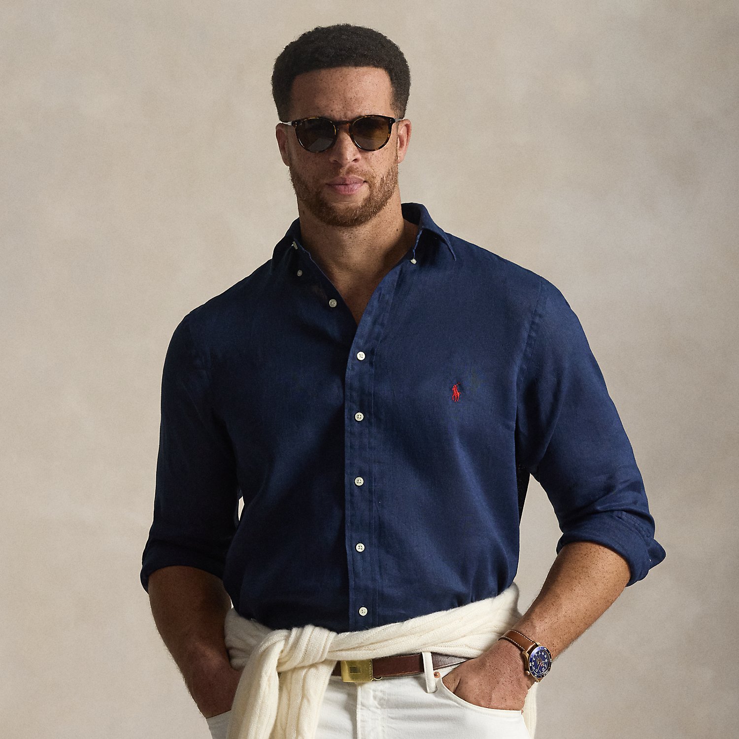 Big & Tall - Linen Shirt