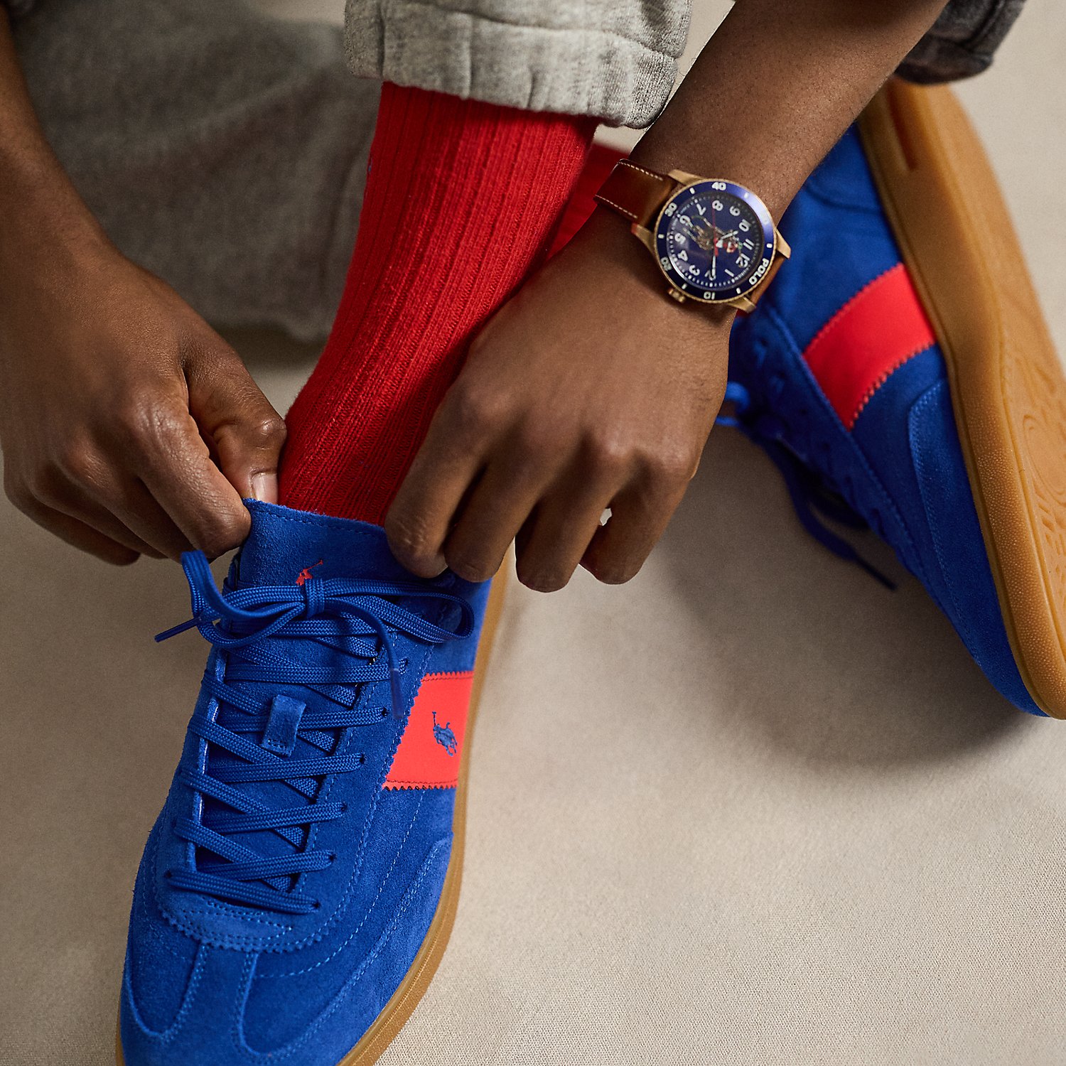 Bedford Suede Trainer