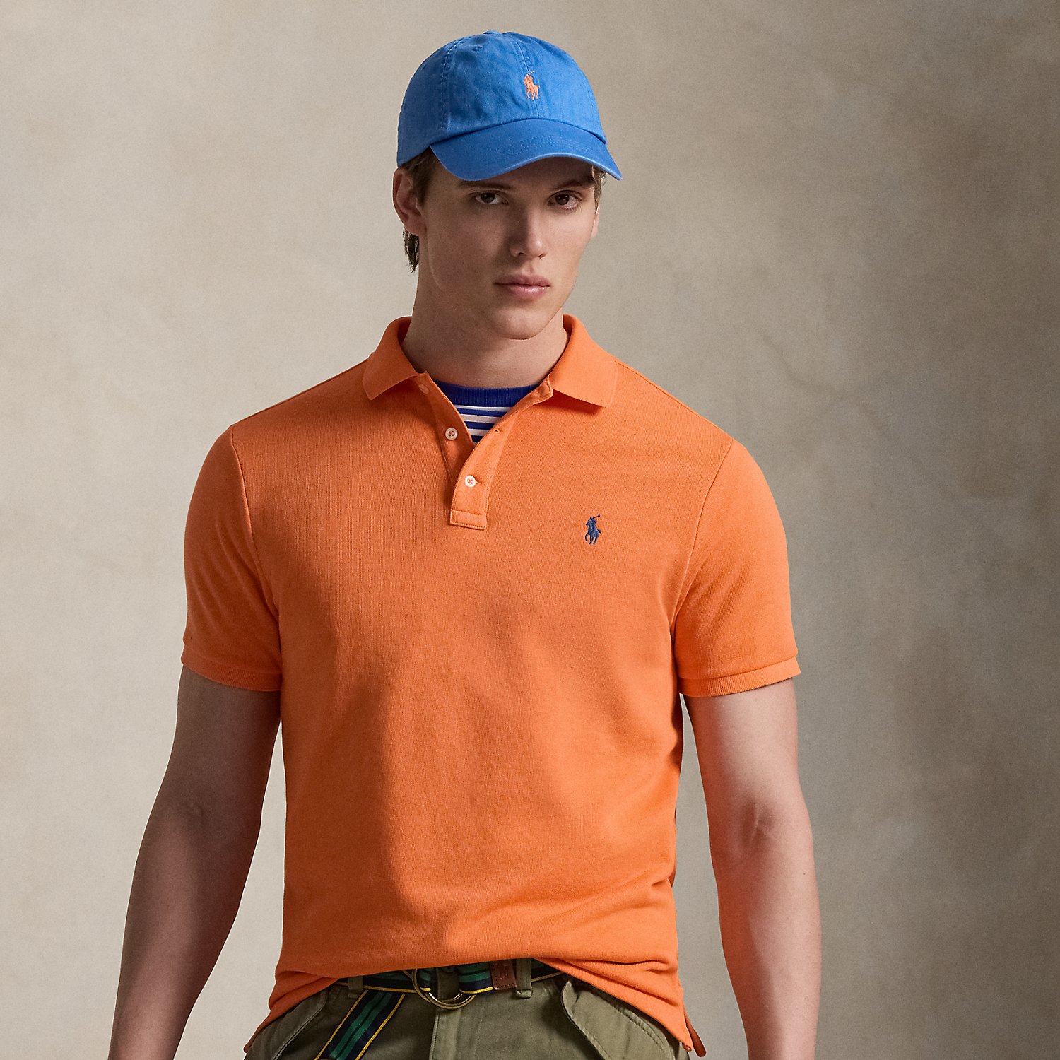 French Terry Polo Shirt