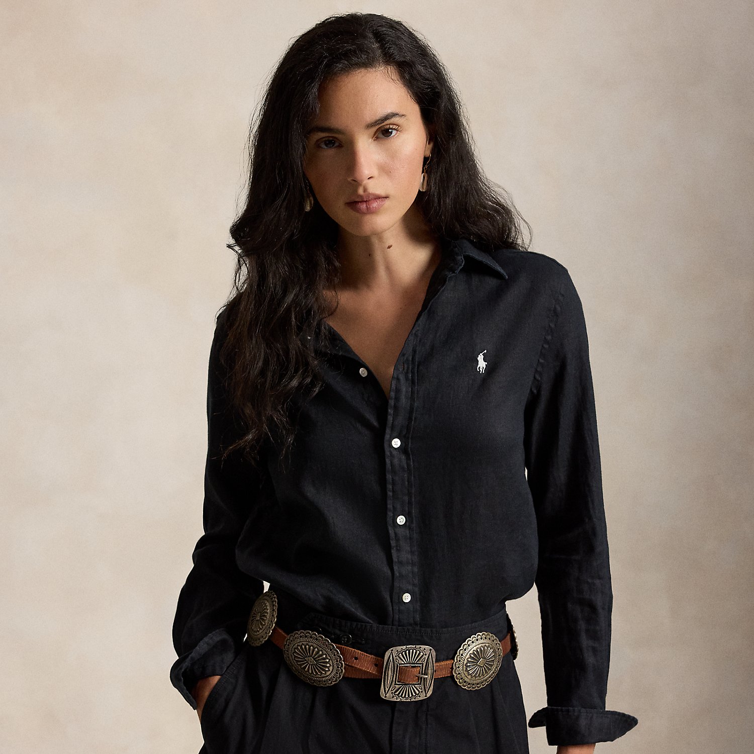 Classic Fit Linen Shirt