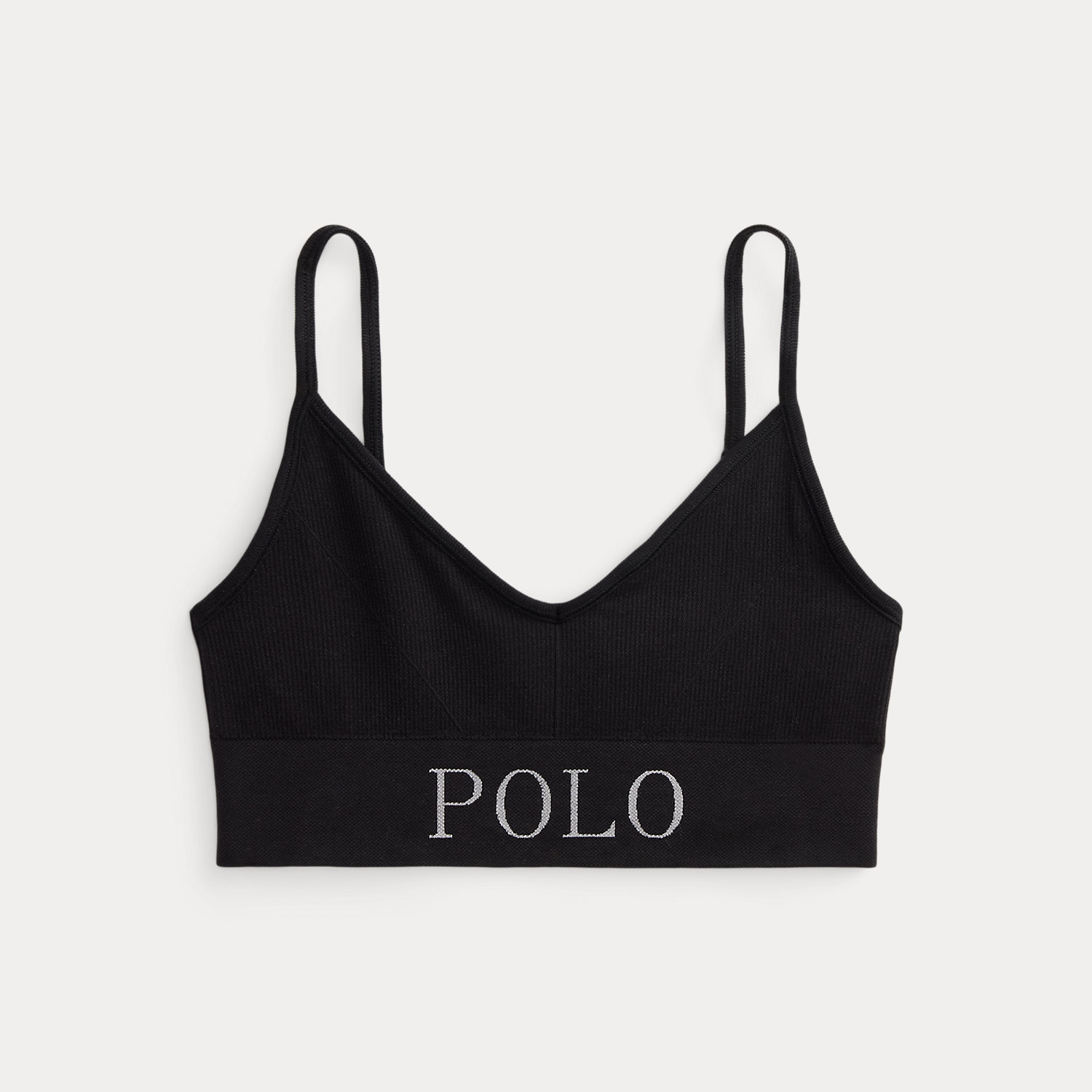 Logo V-Neck Bralette