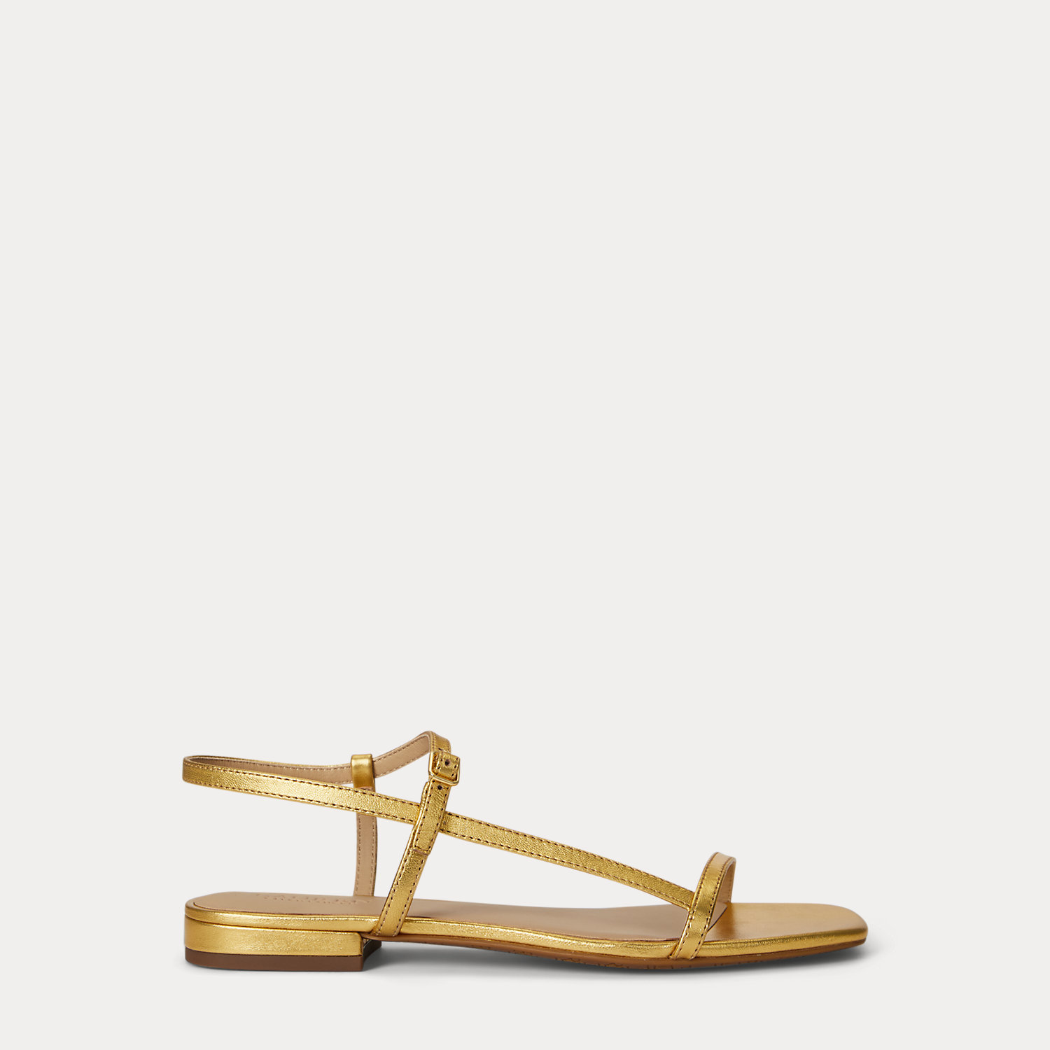 Lainee Metallic Nappa Leather Sandal