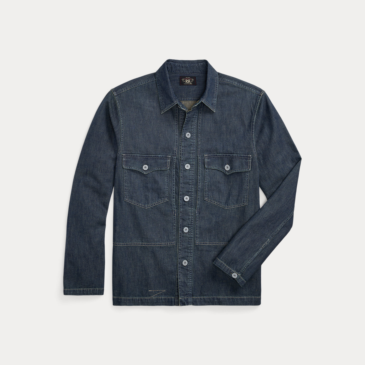 Indigo Denim Overshirt
