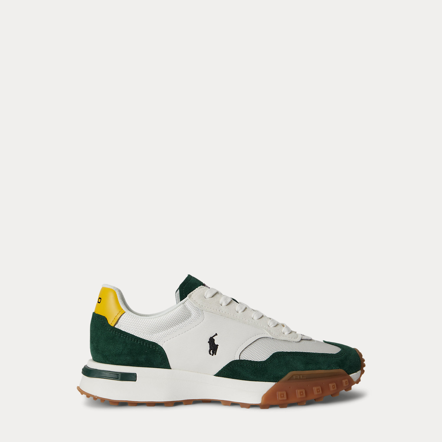 Eldridge Suede-Panelled Trainer by Ralph Lauren Polo Sport