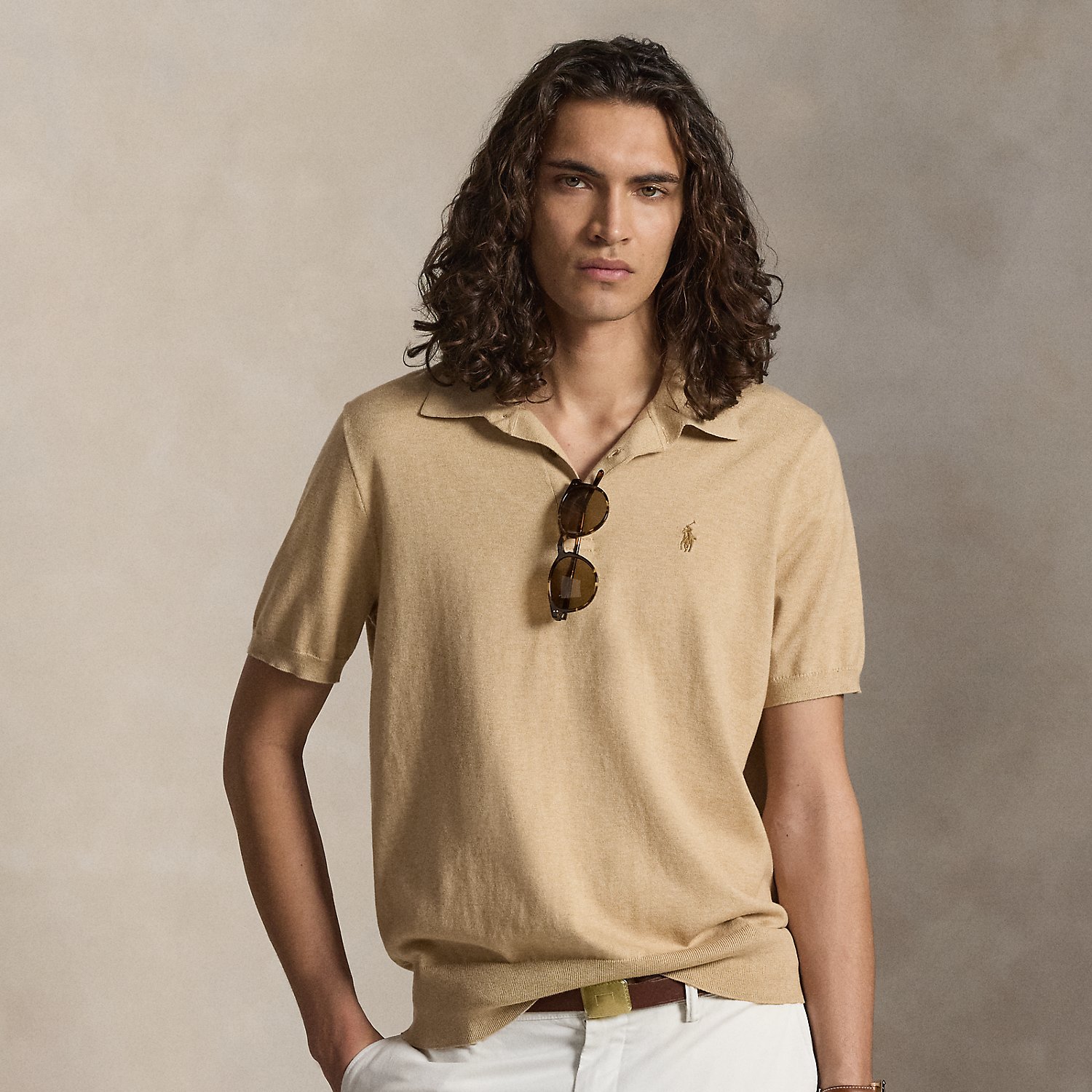 Big & Tall - Cotton Polo Jumper