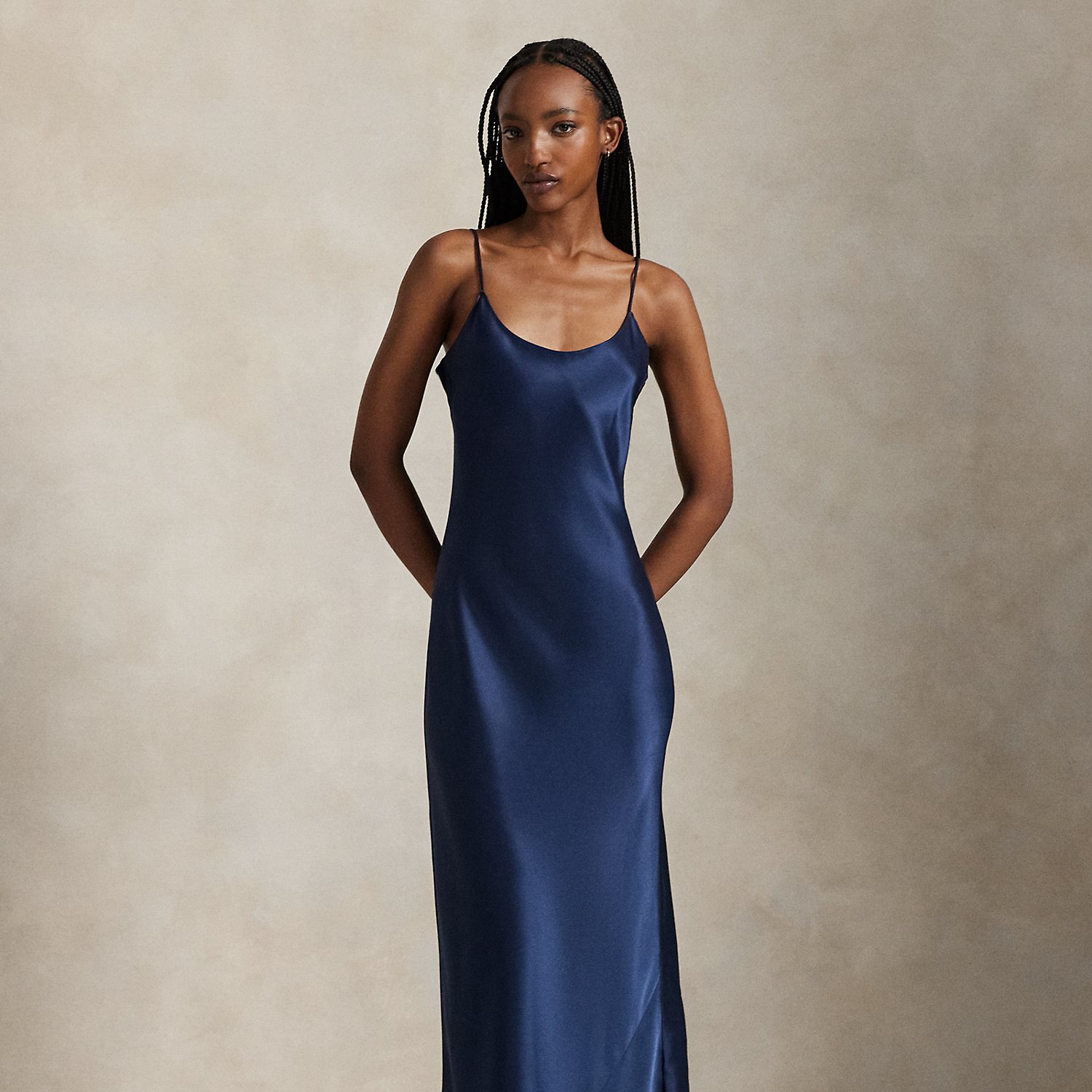 Satin Slip Dress