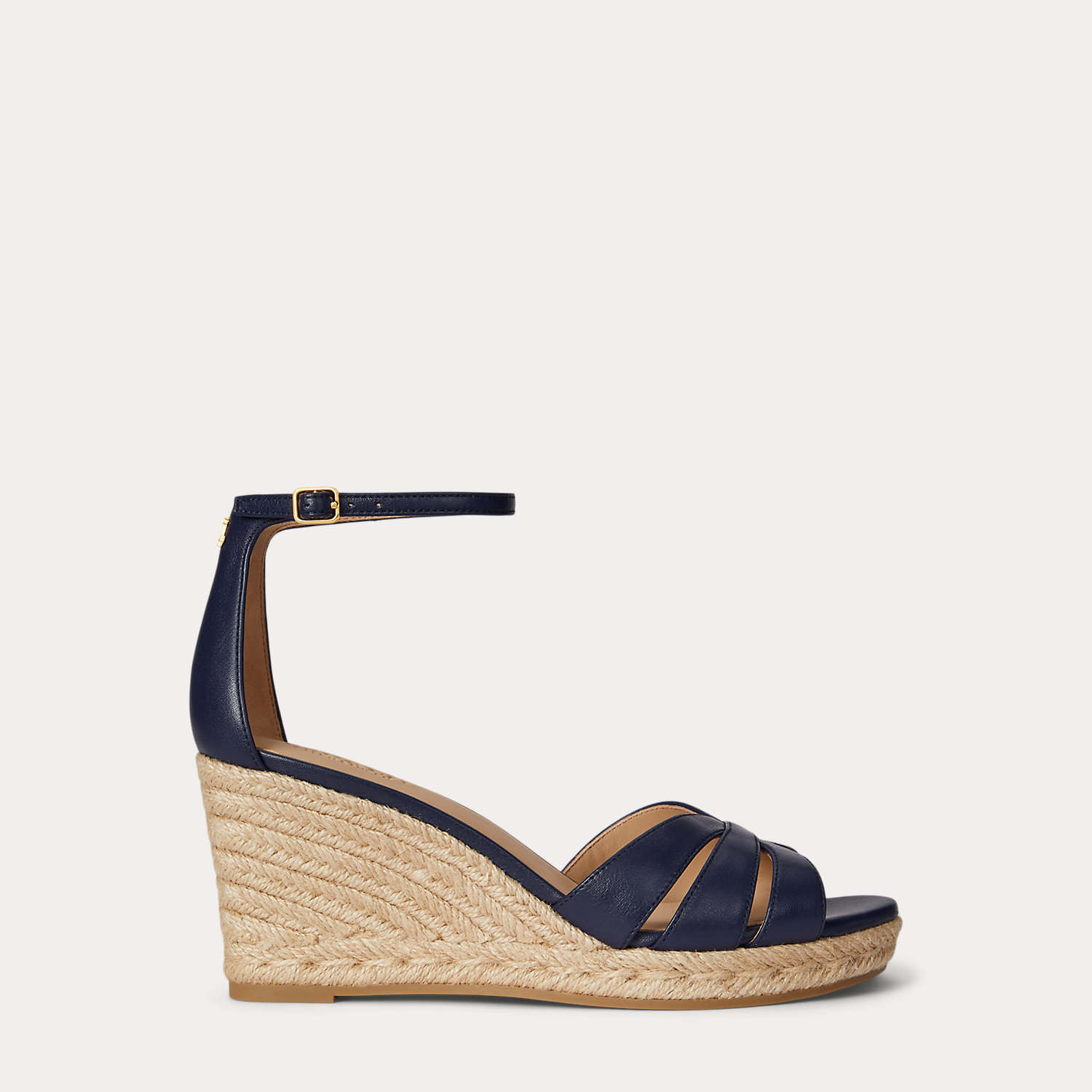 Nellie Nappa Leather Espadrille by Lauren Ralph Lauren