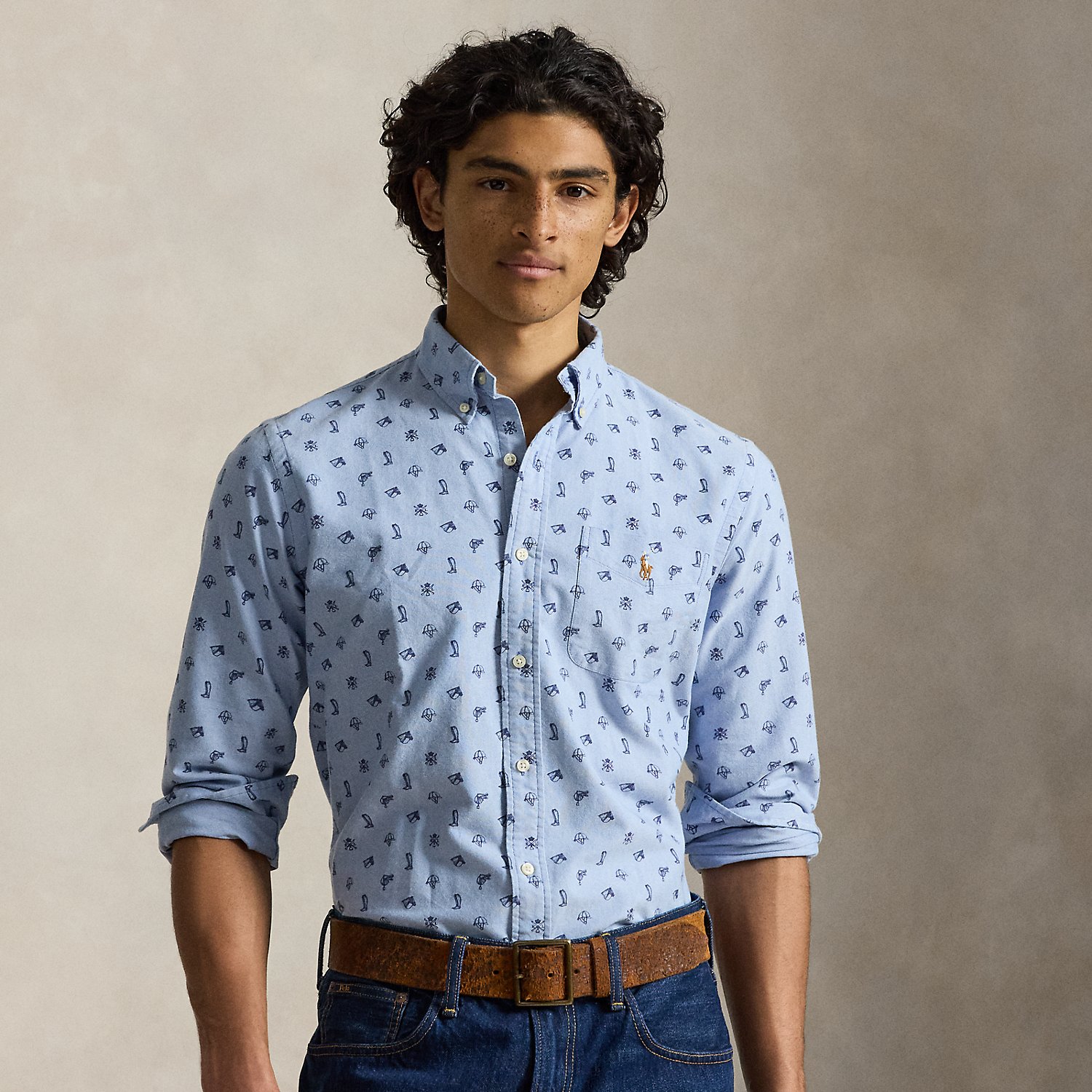 Custom Fit Equestrian Oxford Shirt