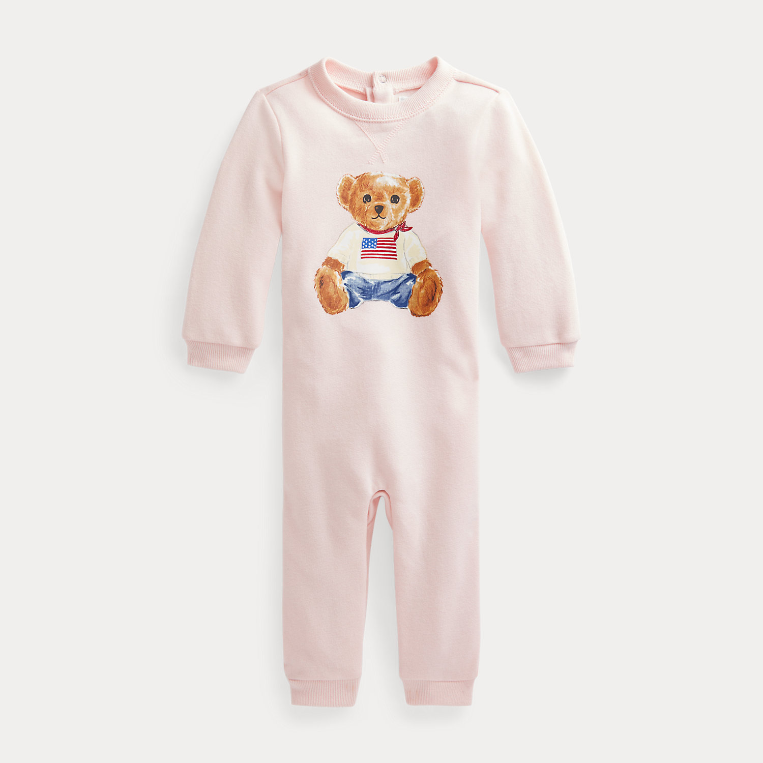 Polo Bear Fleece Coverall by Ralph Lauren