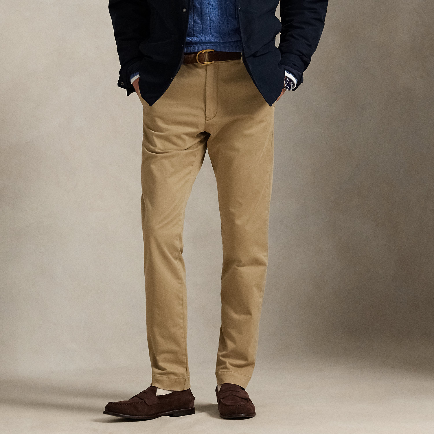 Jarrett Slim Fit Sateen Trouser