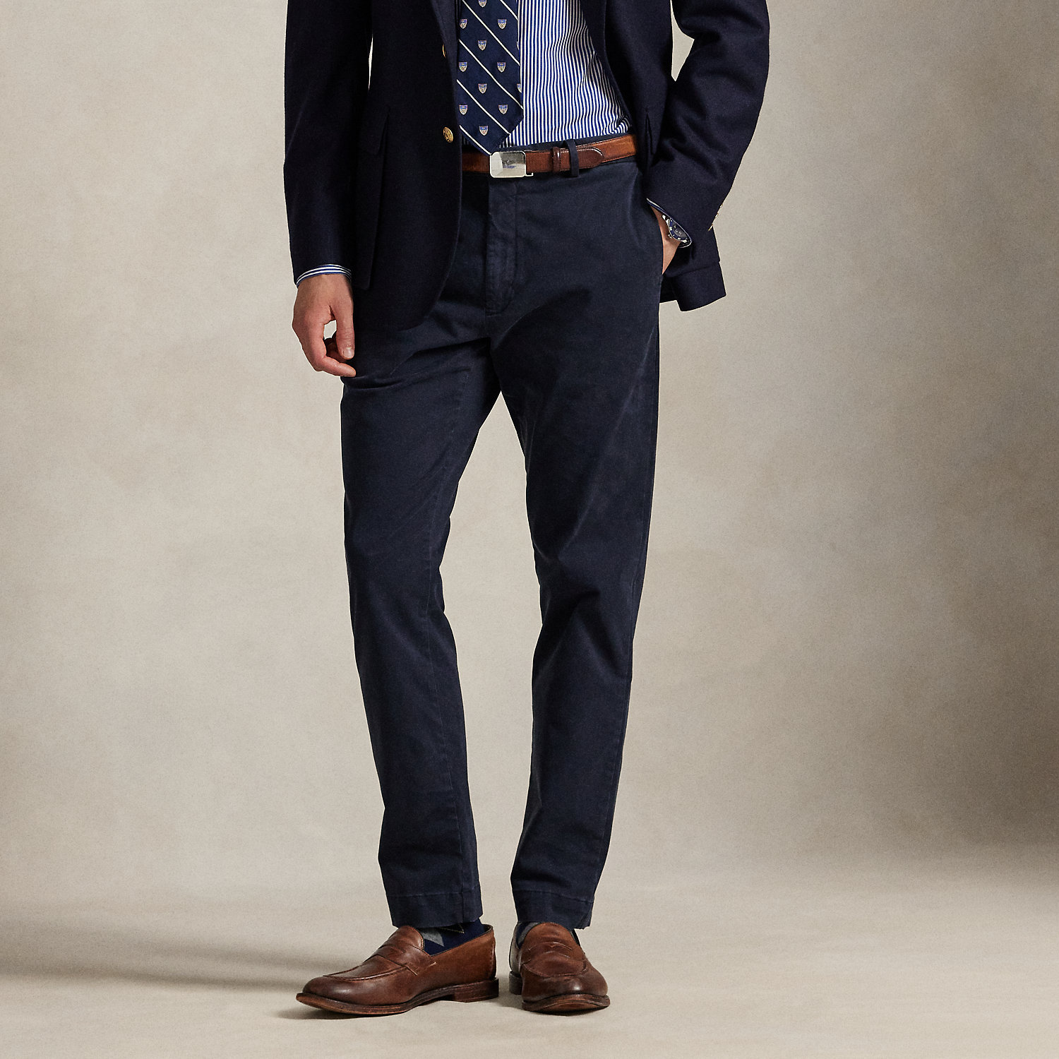 Jarrett Slim Fit Sateen Trouser