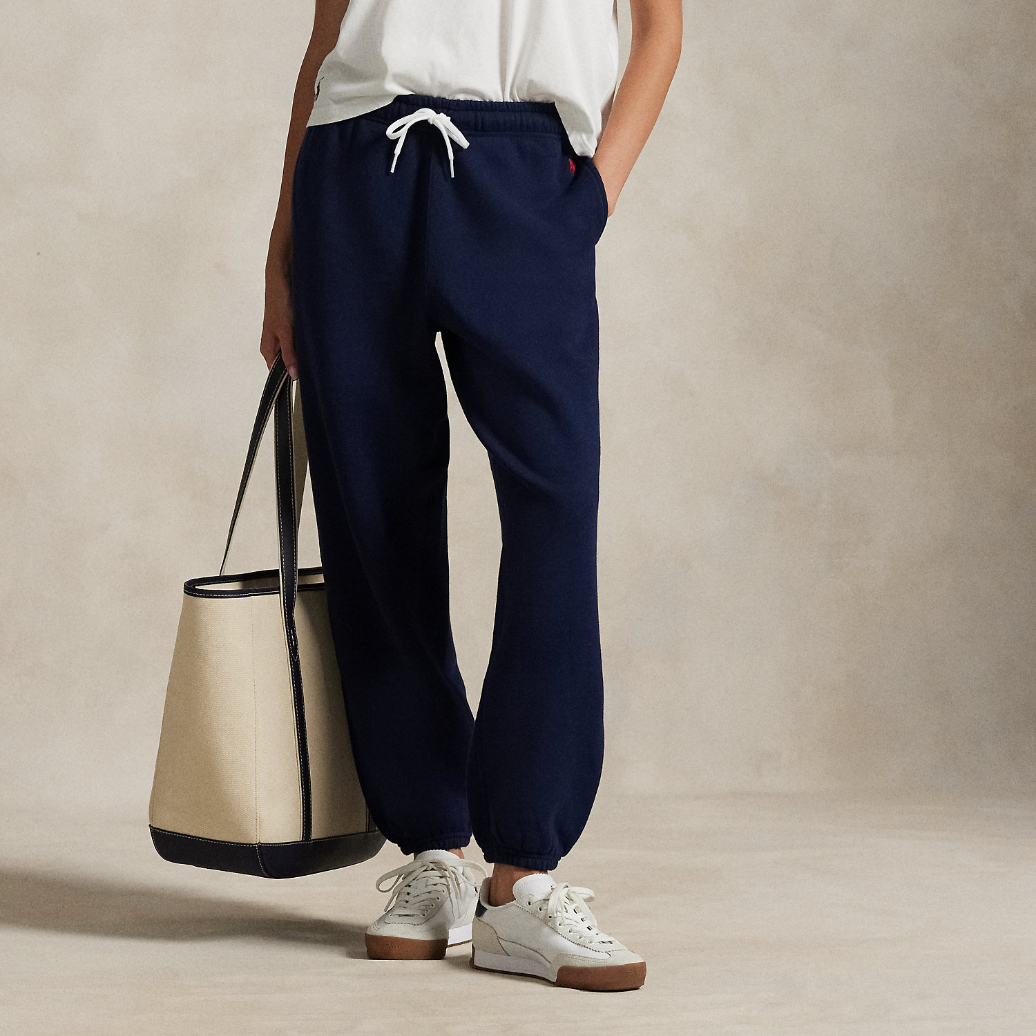 Fleece Drawstring Tracksuit Bottoms