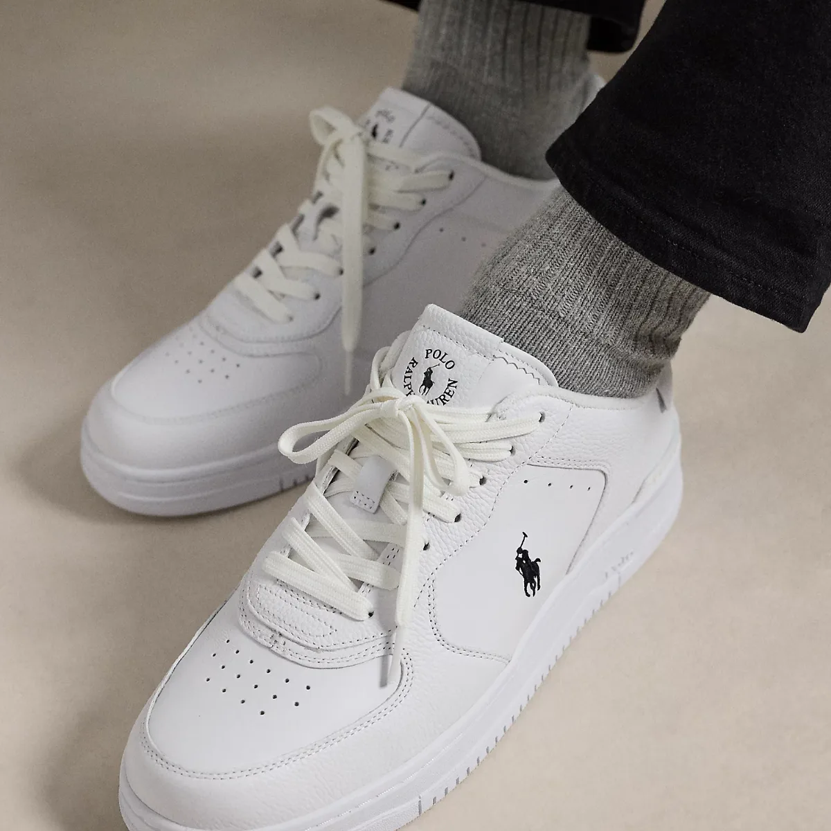 Masters Court Leather Trainer