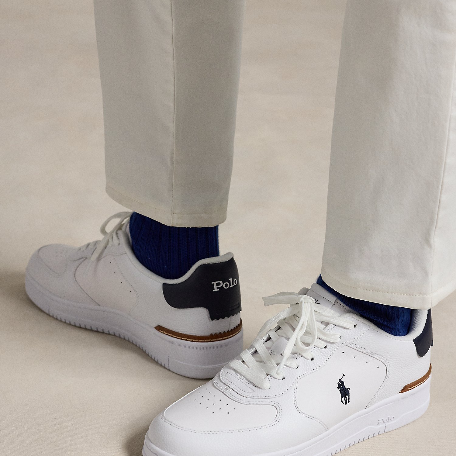 Masters Court Leather Trainer