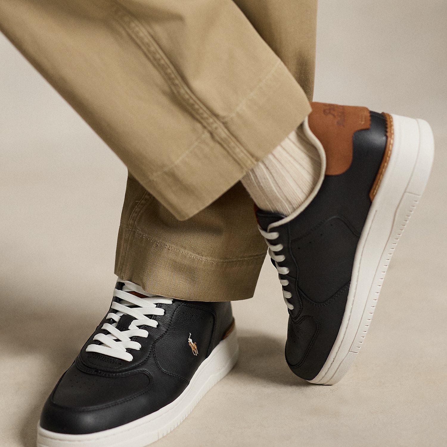 Masters Court Leather Trainer