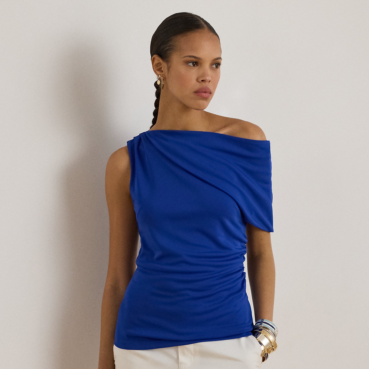 Jersey Off-the-Shoulder Top