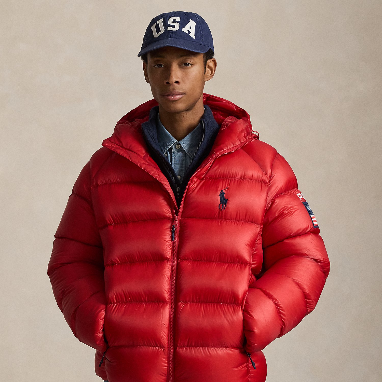 The Hawthorne Flag Down Jacket