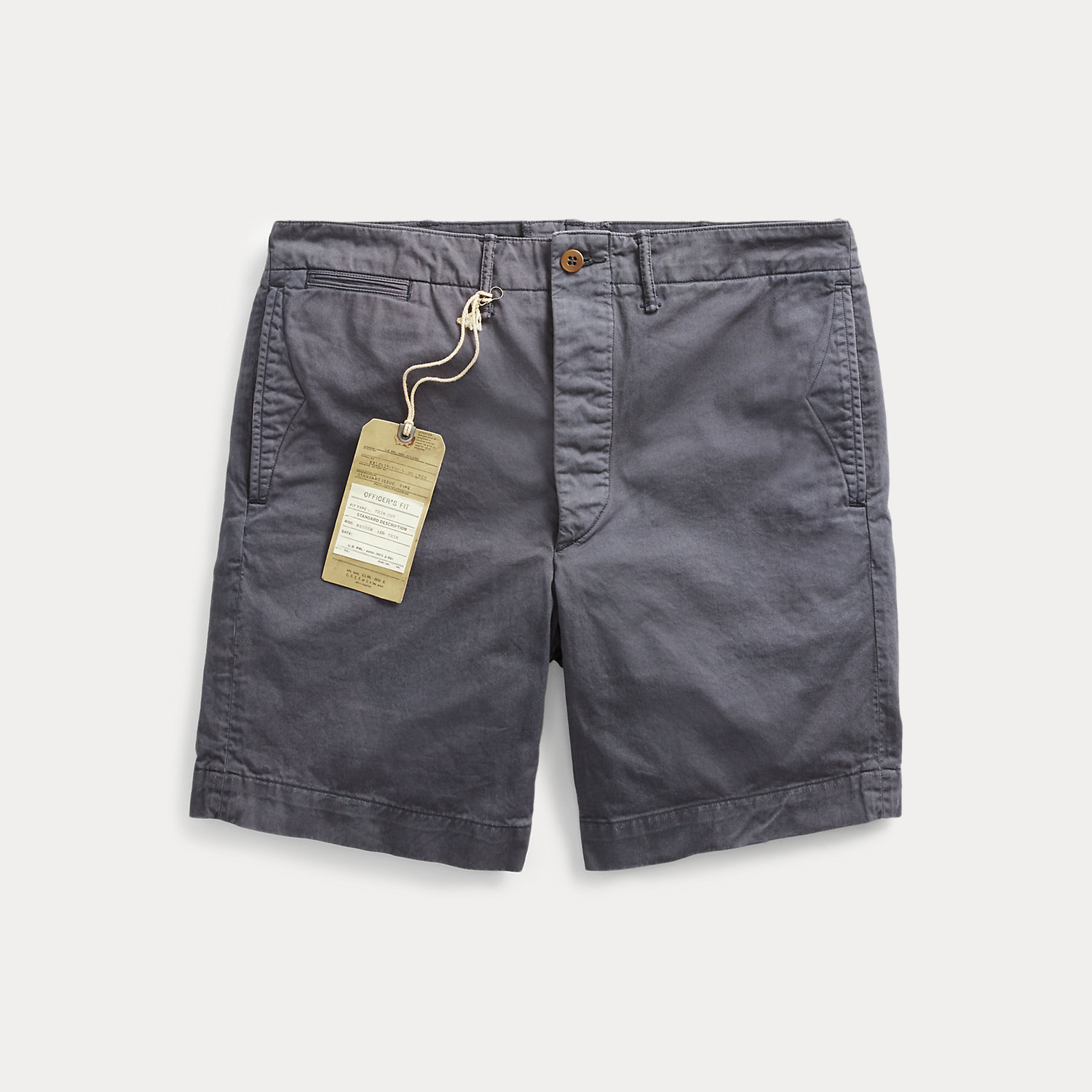 Garment-Dyed Chino Officer's Short