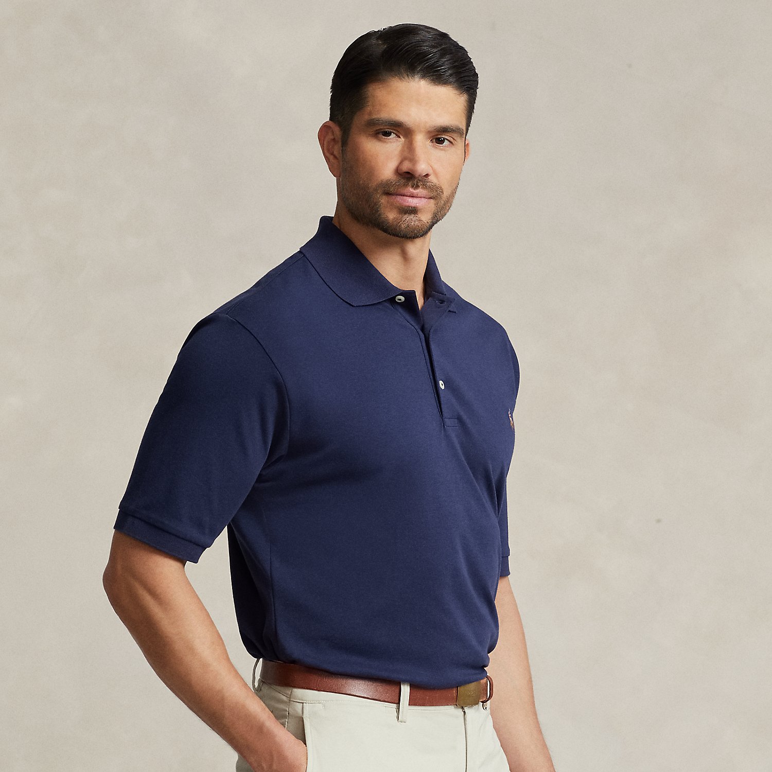 Big & Tall - Soft Cotton Polo Shirt