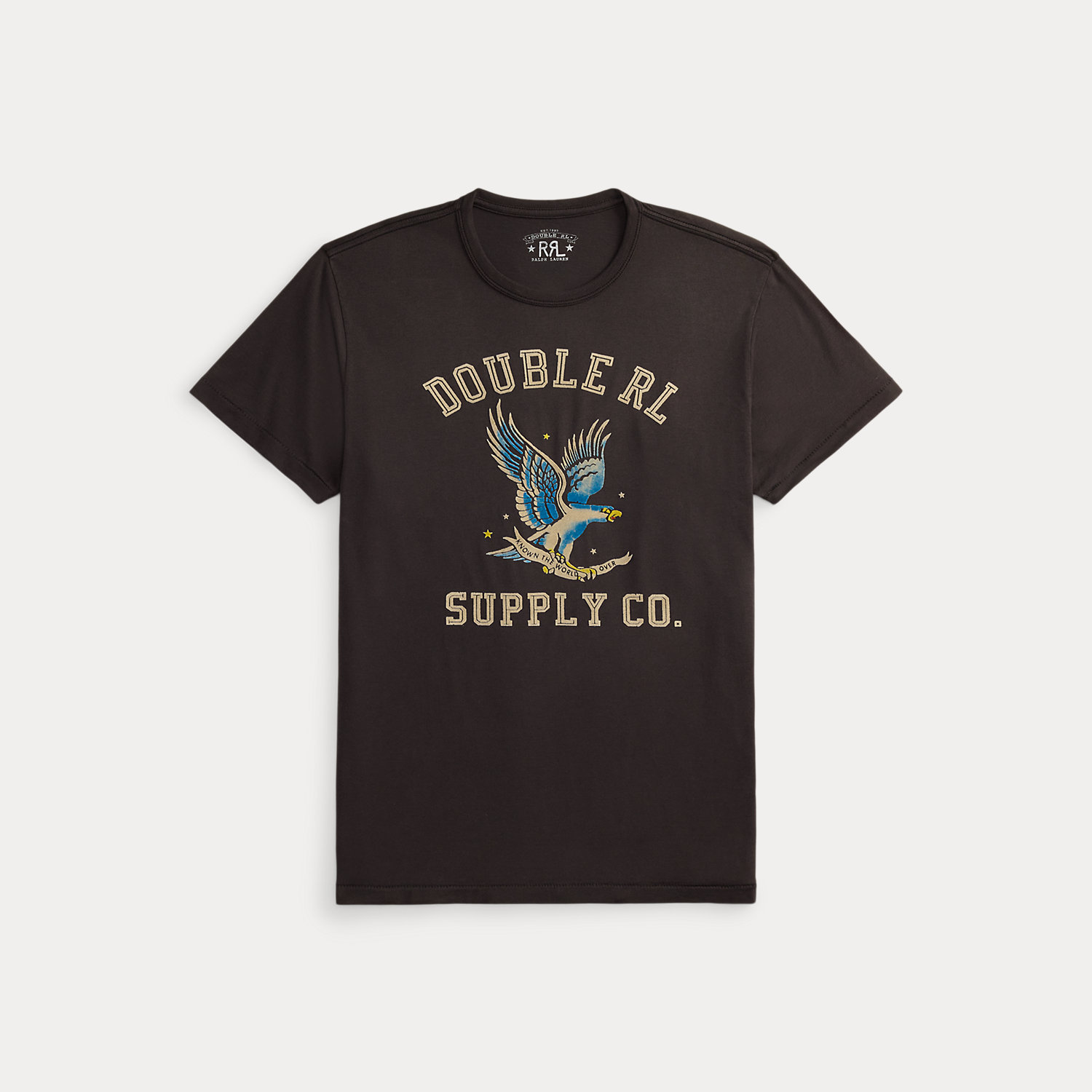 Garment-Dyed Jersey Graphic T-Shirt