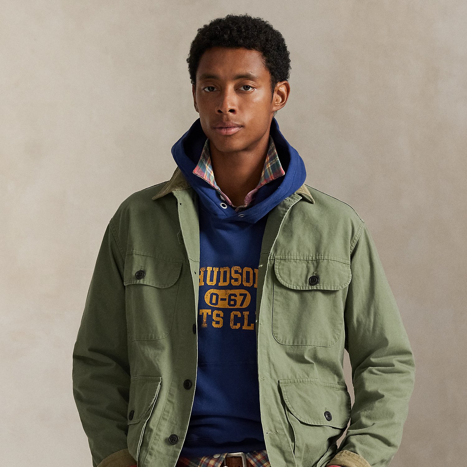 Cotton Canvas Overshirt