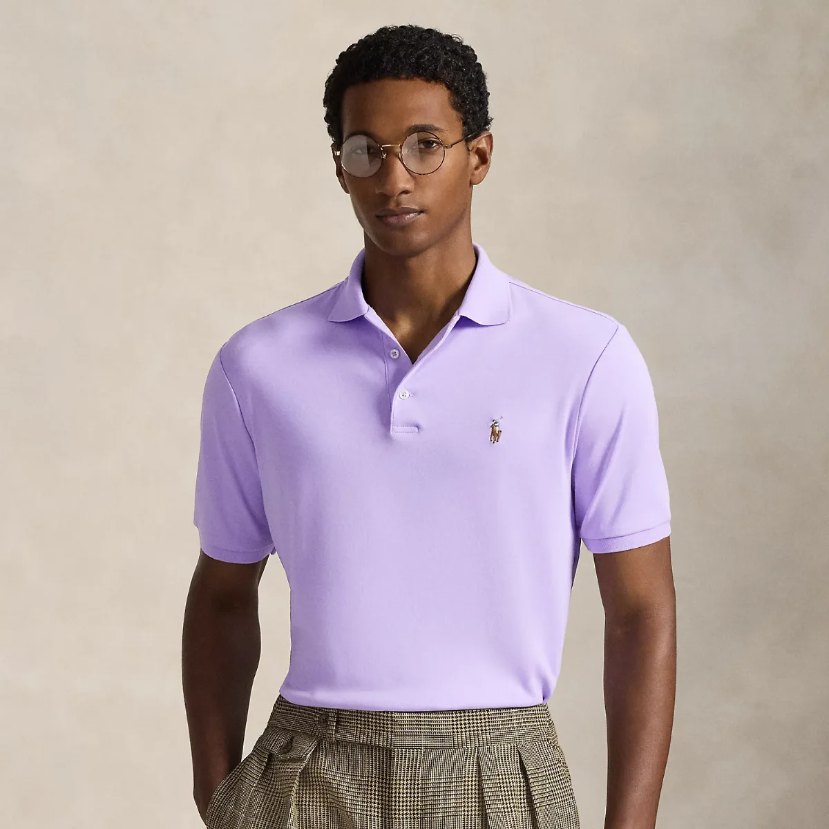 Custom Slim Fit Soft Cotton Polo Shirt by Polo Ralph Lauren