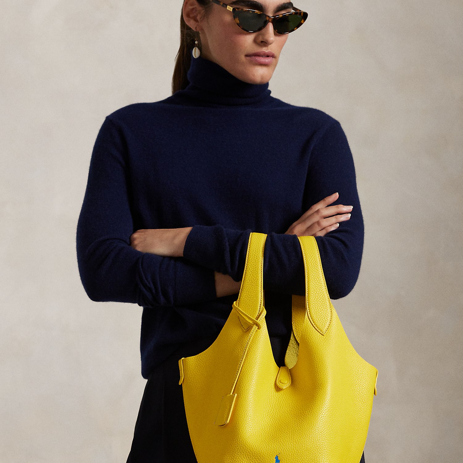 Polo Play Leather Tote