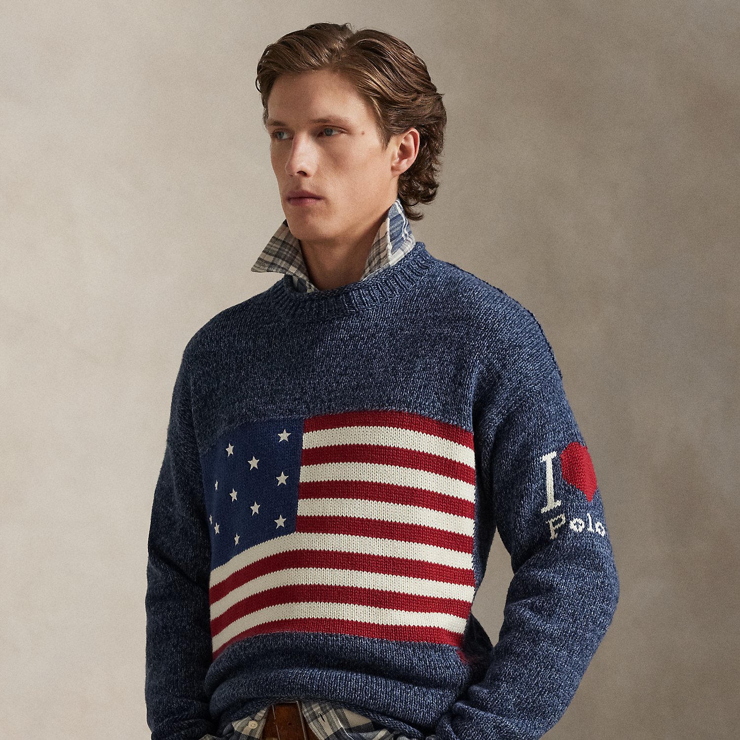 The I Heart Polo Flag Jumper by Polo Ralph Lauren