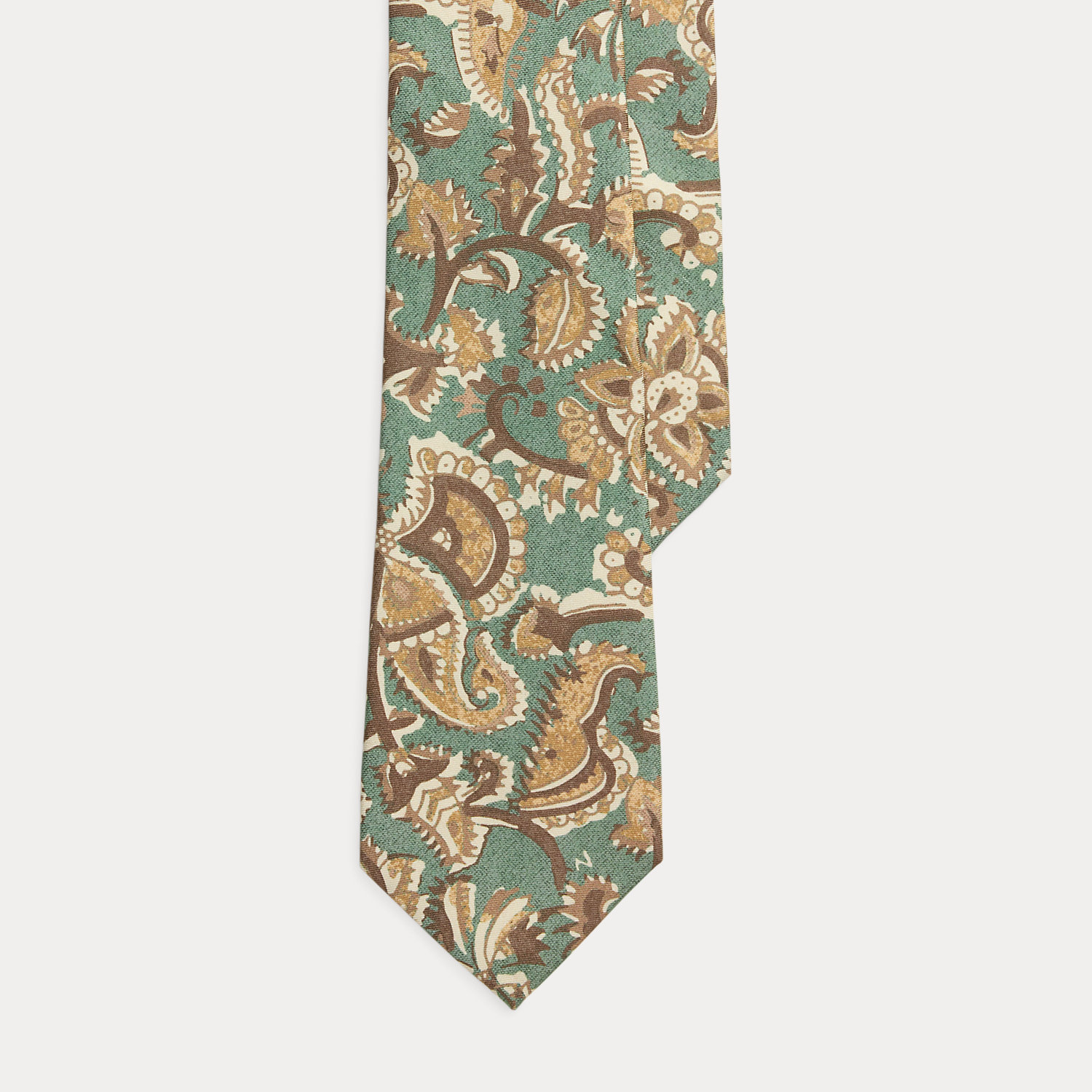 Paisley Silk Habotai Tie