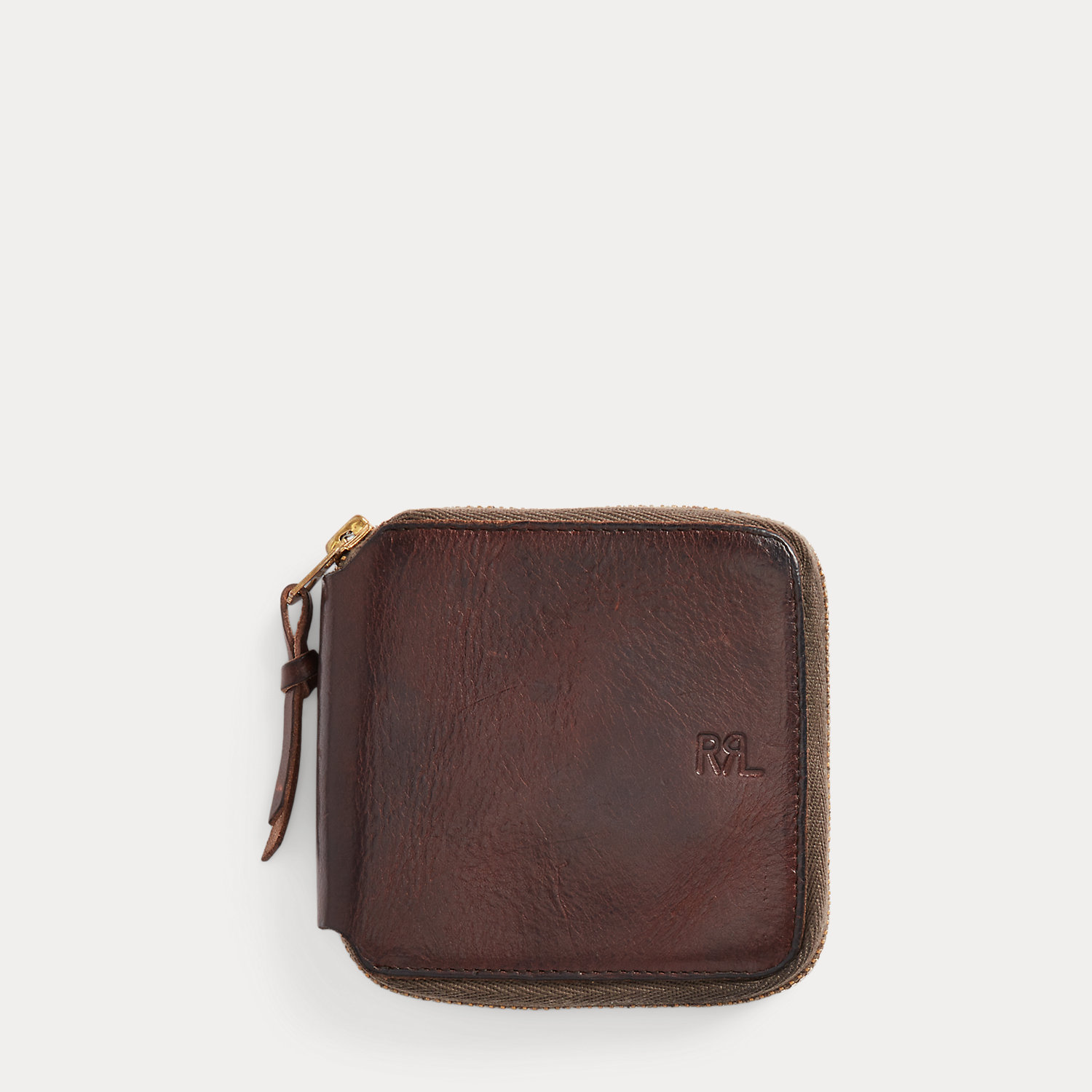 Leather Zip Wallet