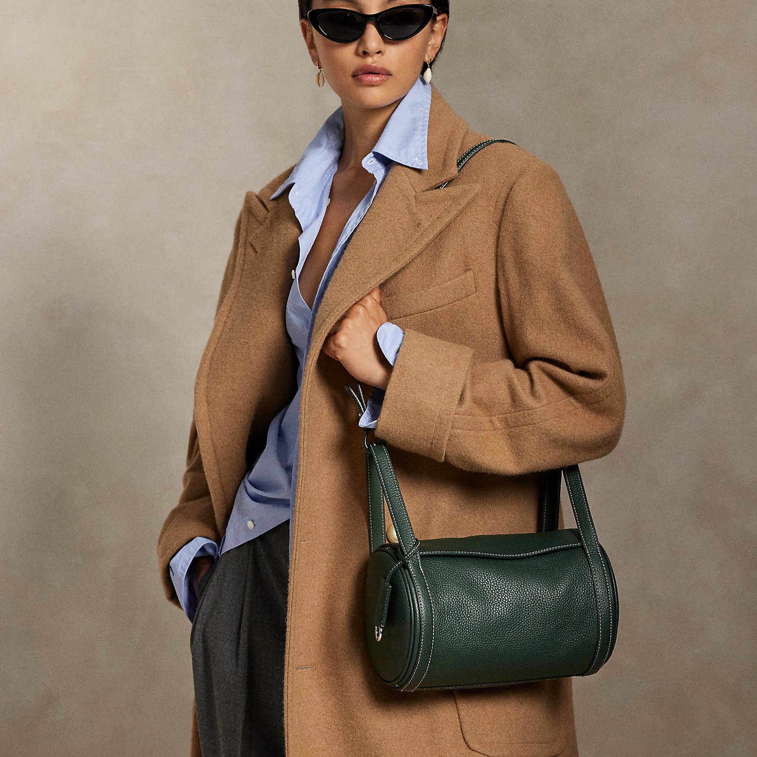Polo Play Leather Barrel Duffel by Polo Ralph Lauren