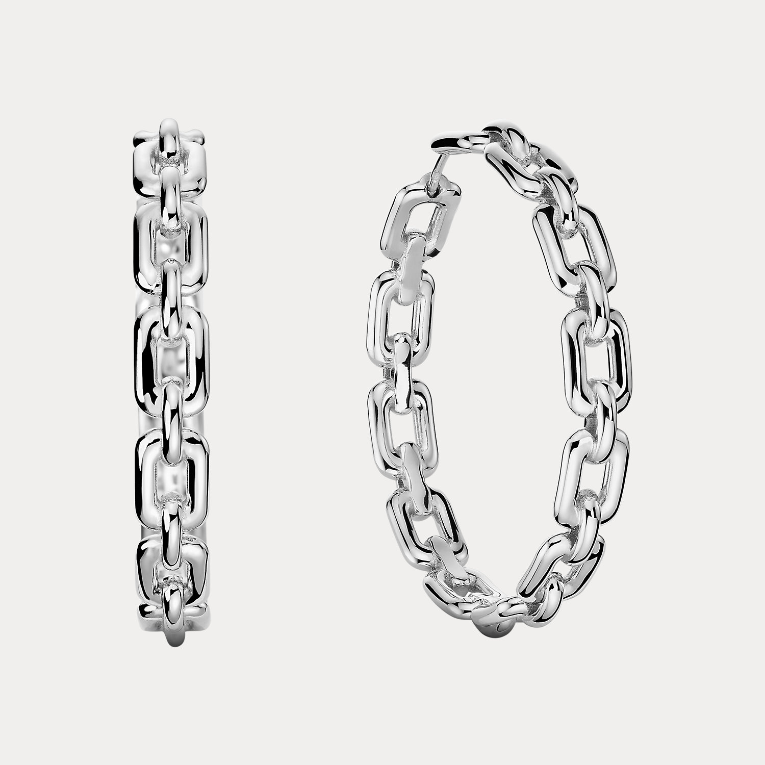 Sterling Silver Hoop Earrings