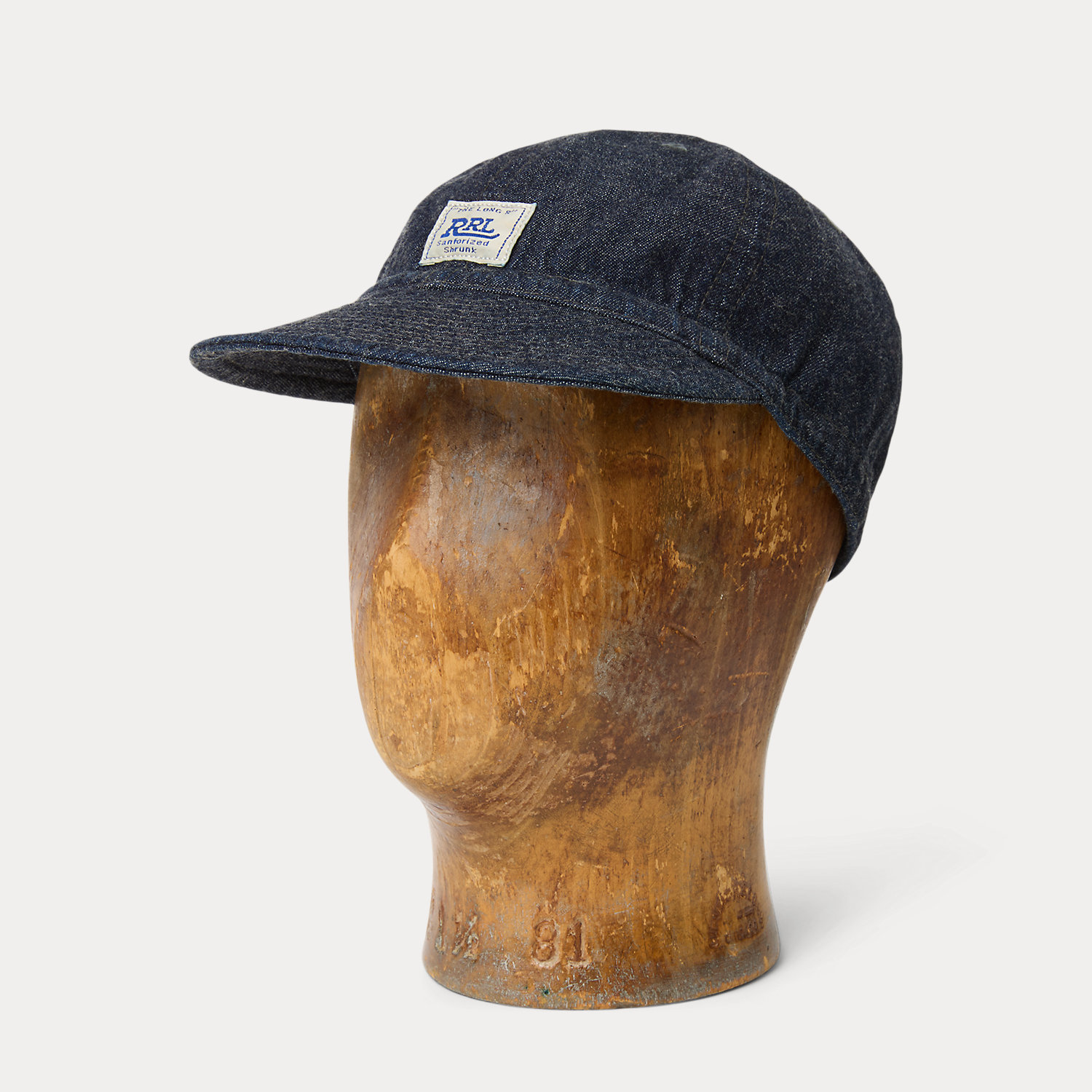 Indigo Denim Service Cap