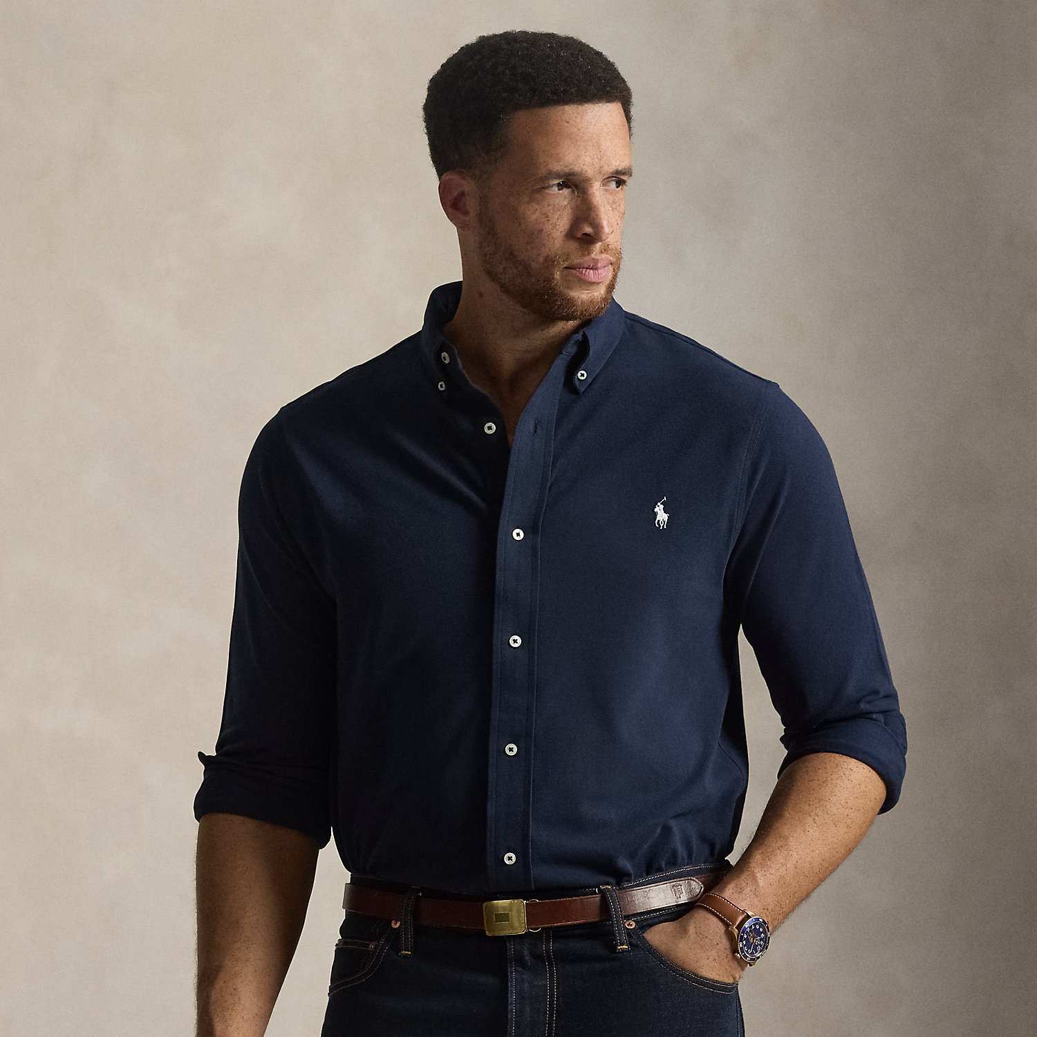 Big & Tall - Featherweight Mesh Shirt