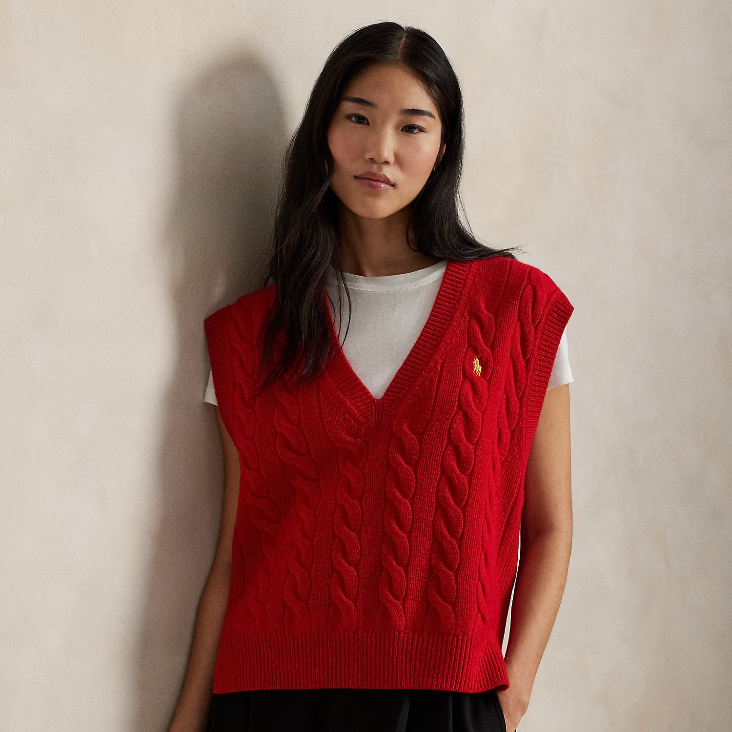 Lunar New Year Wool-Cashmere Vest