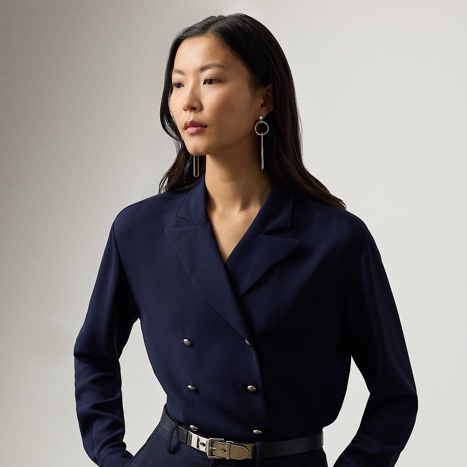 Terrel Silk Cady Shirt