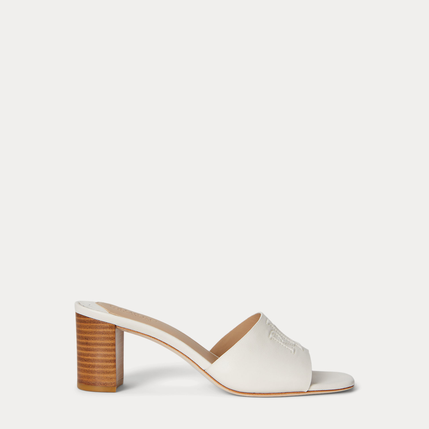 Everley Block-Heel Nappa Leather Sandal