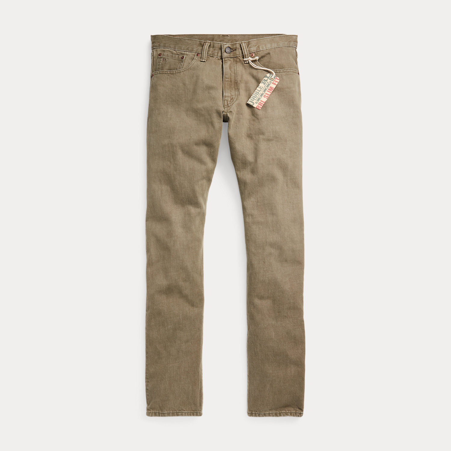 Slim Fit Olive Jean