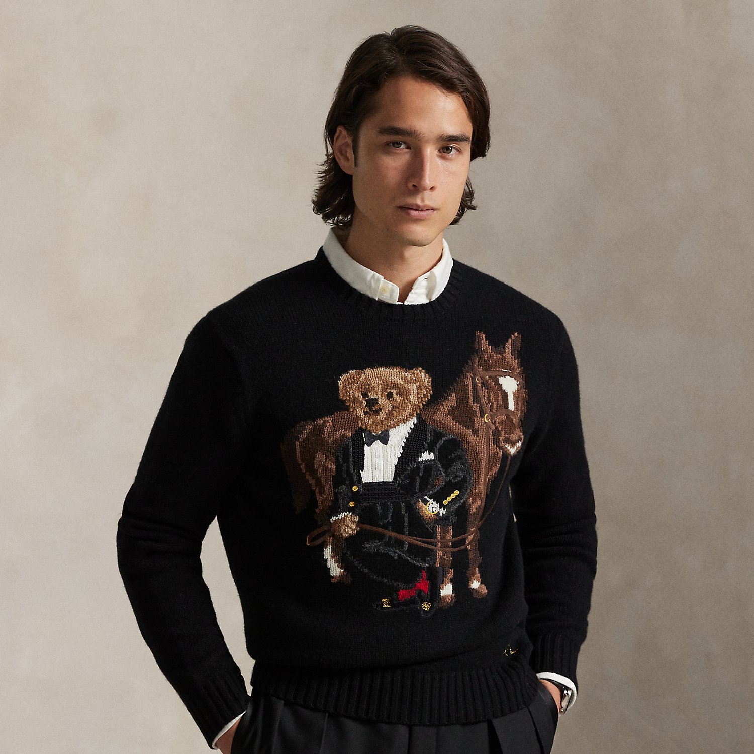 Polo Bear Wool Jumper
