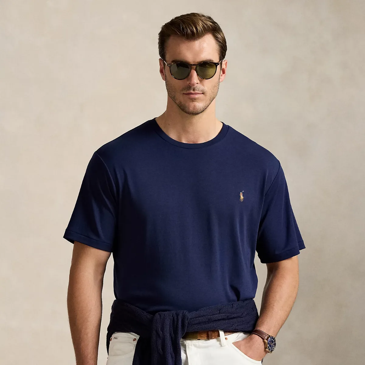Soft Cotton Crewneck T-Shirt