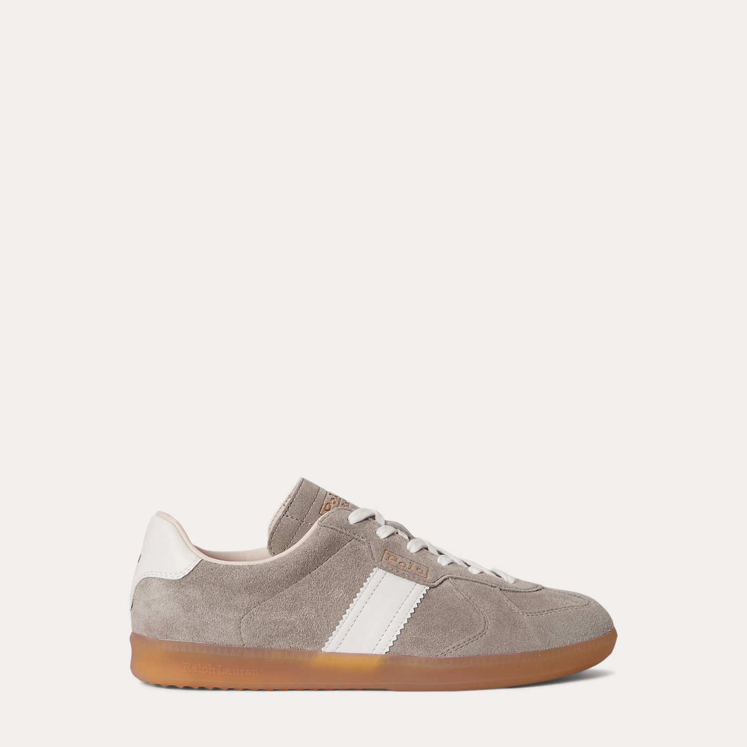 Field Court 100 Leather-Suede Trainer by Ralph Lauren Polo Sport