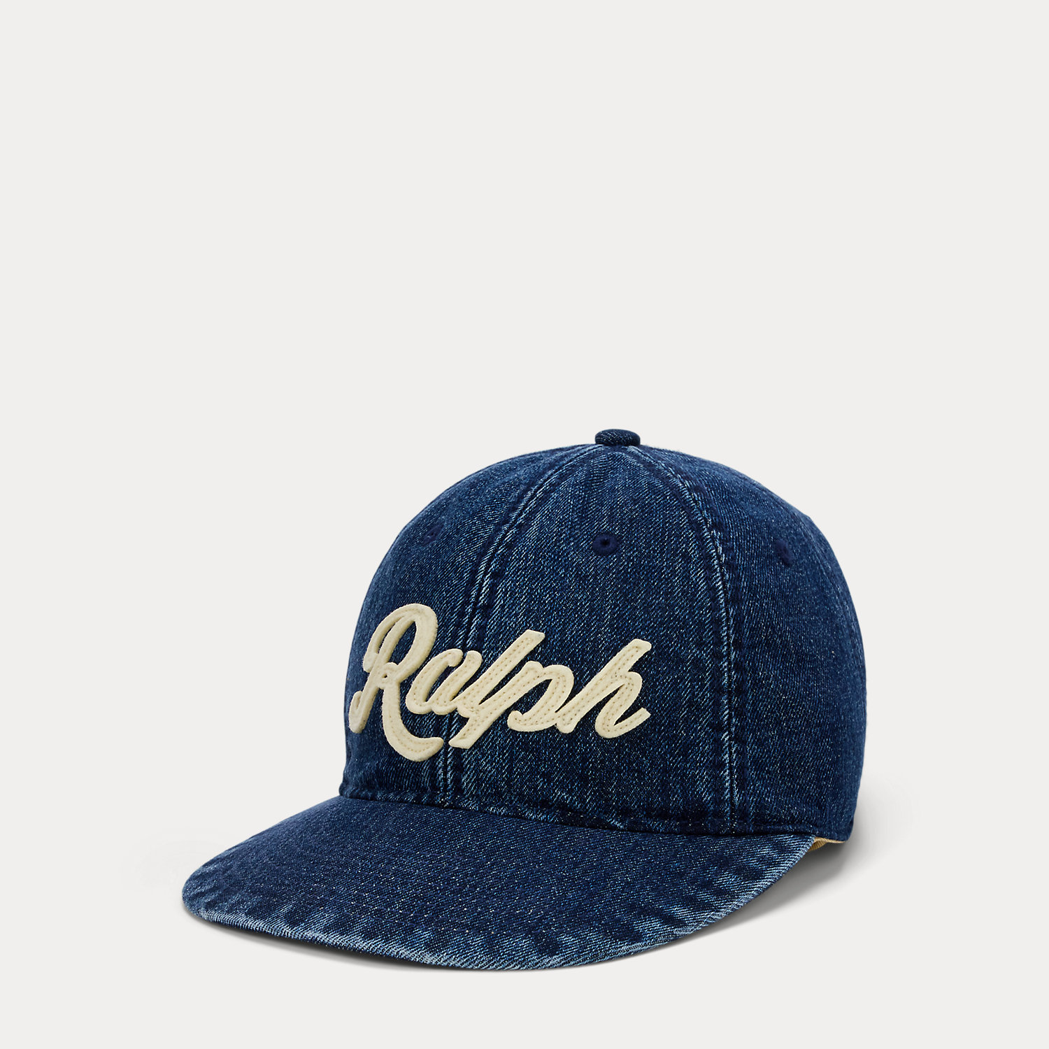 The Ralph Lauren Logo Denim Ball Cap