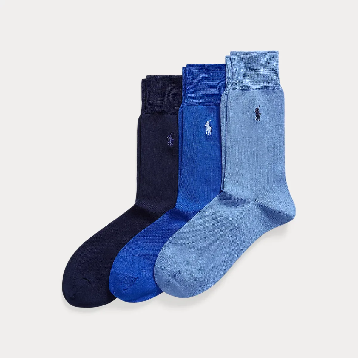 Cotton-Blend Trouser Sock 3-Pack