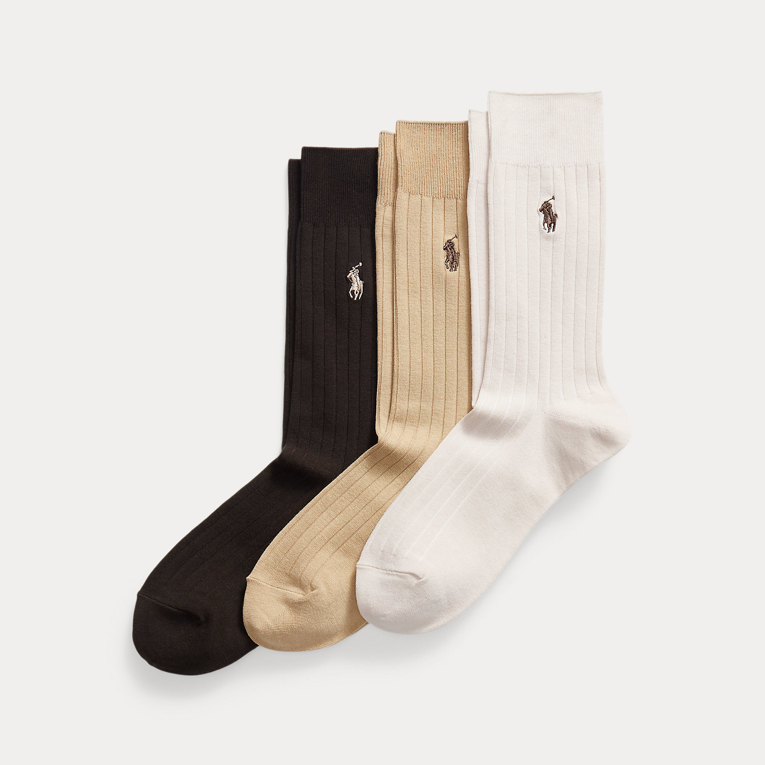 Cotton-Blend Trouser Sock 3-Pack by Polo Ralph Lauren