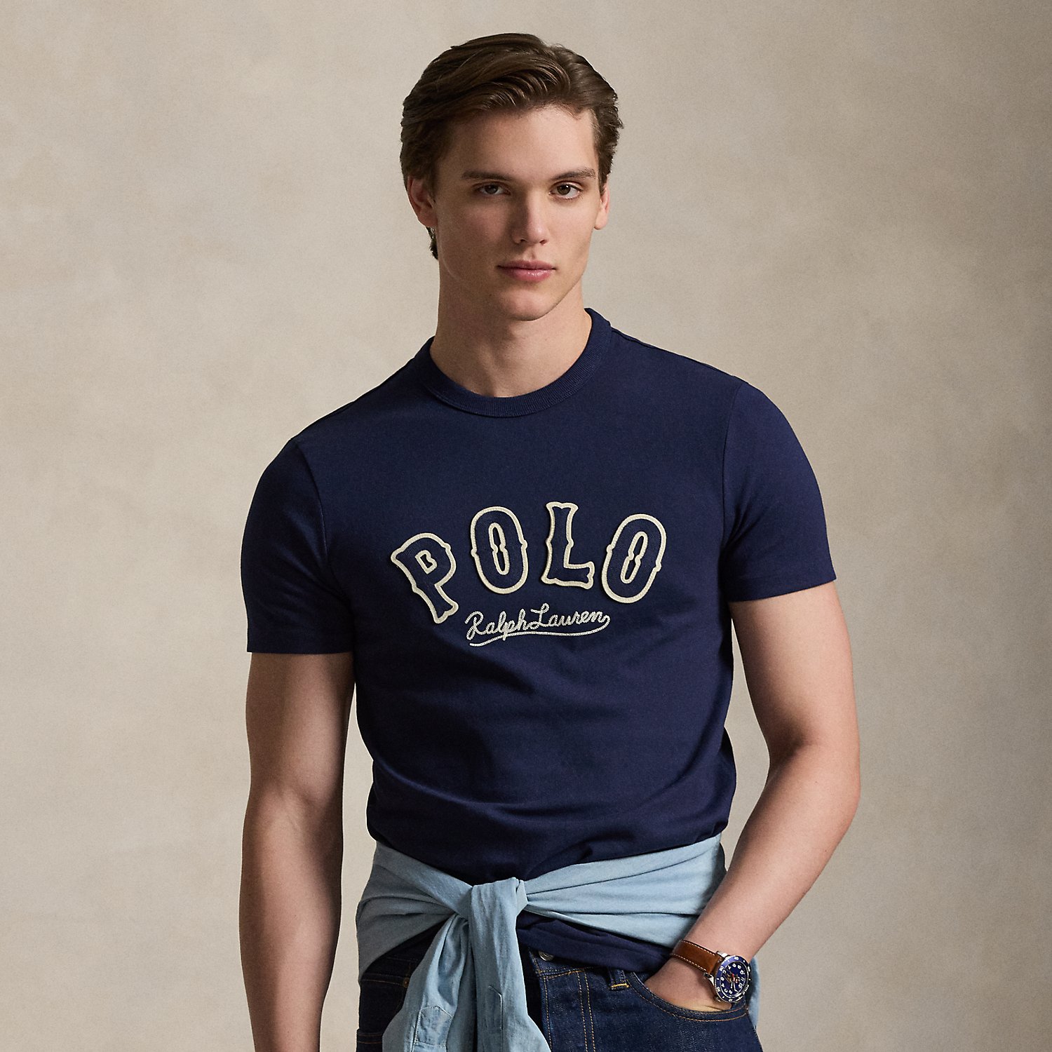 Custom Slim Fit Western Logo T-shirt