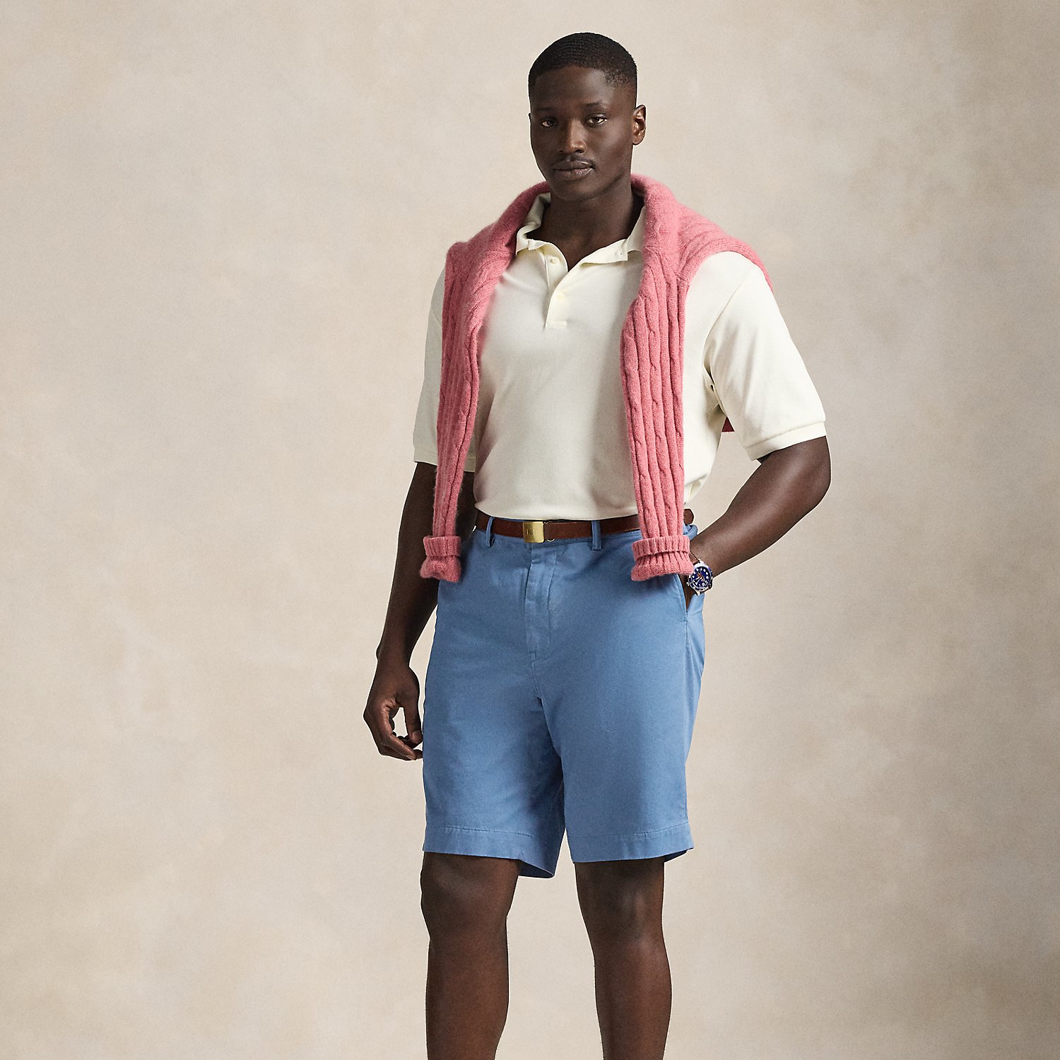 Big & Tall - Stretch Classic Fit Chino Short