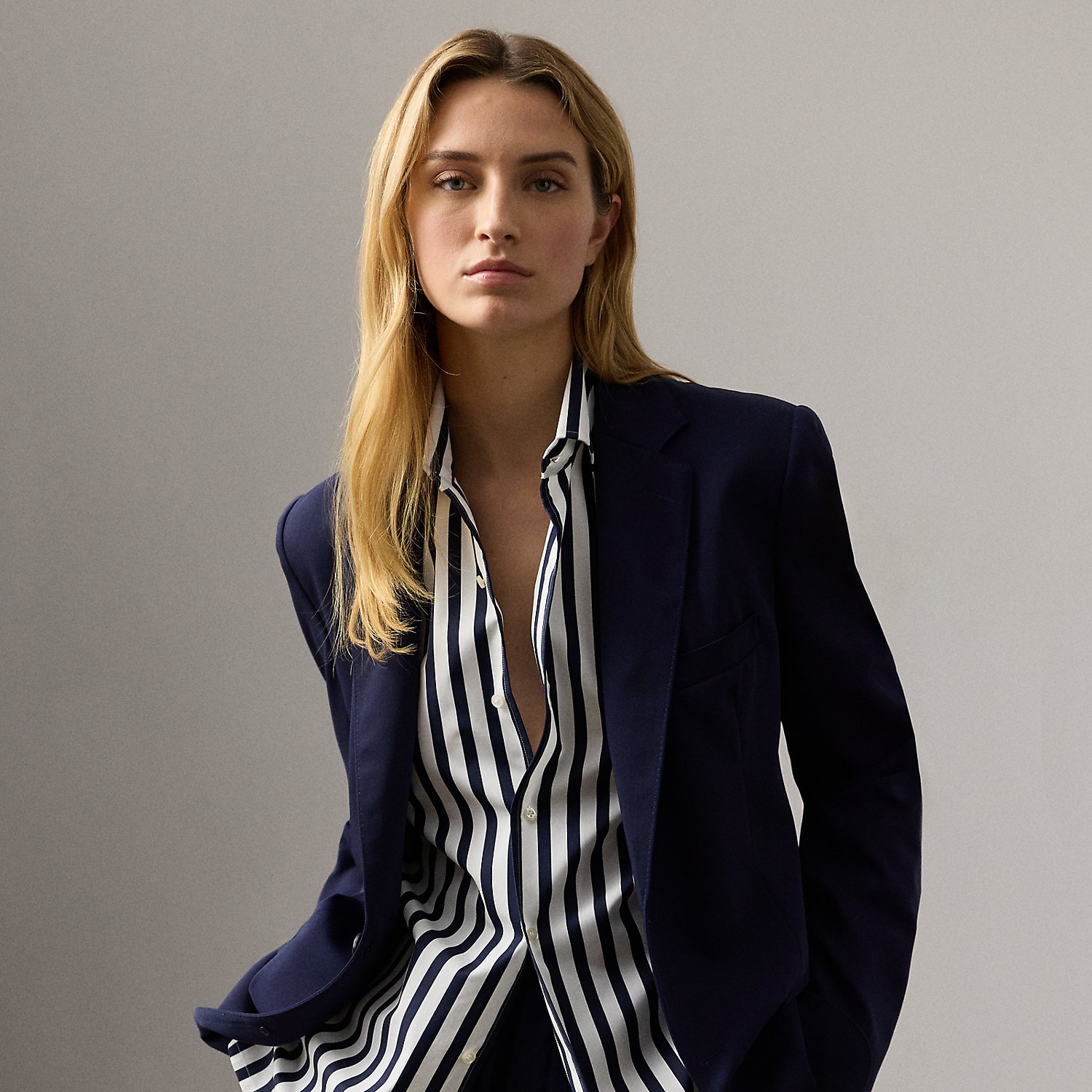 Marcy Wool Gabardine Jacket